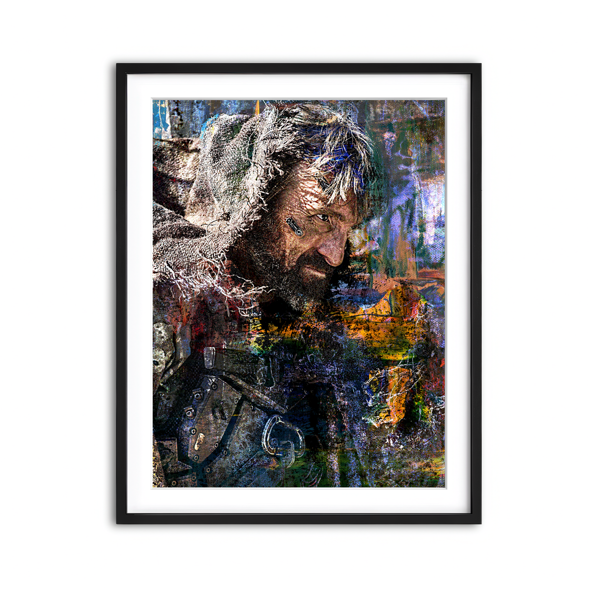 Framed Print 3x4 Black