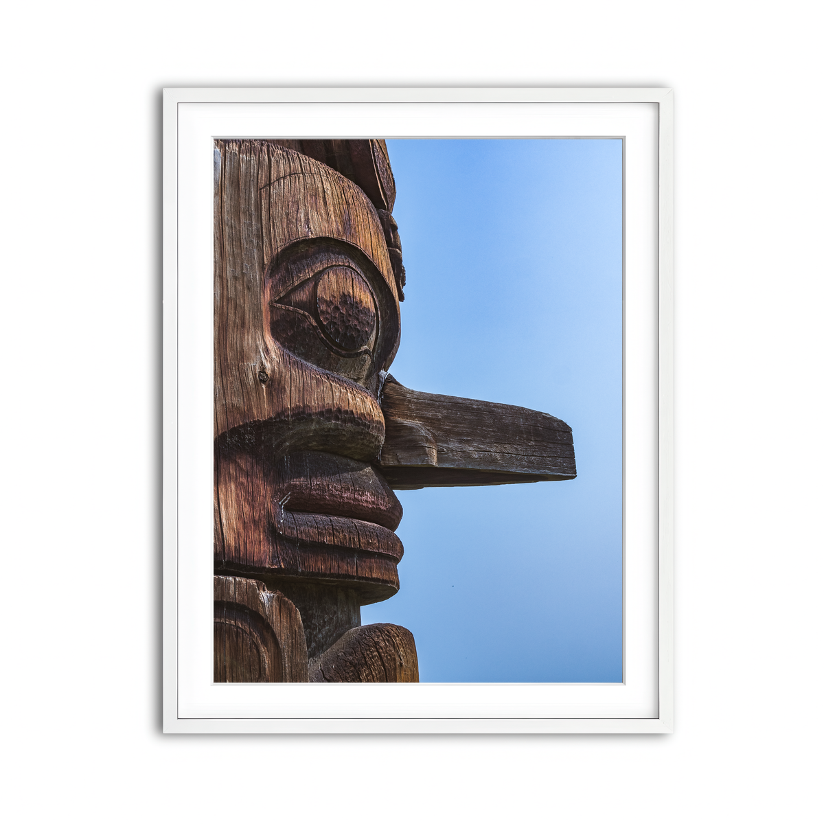 Framed Print 3x4 White