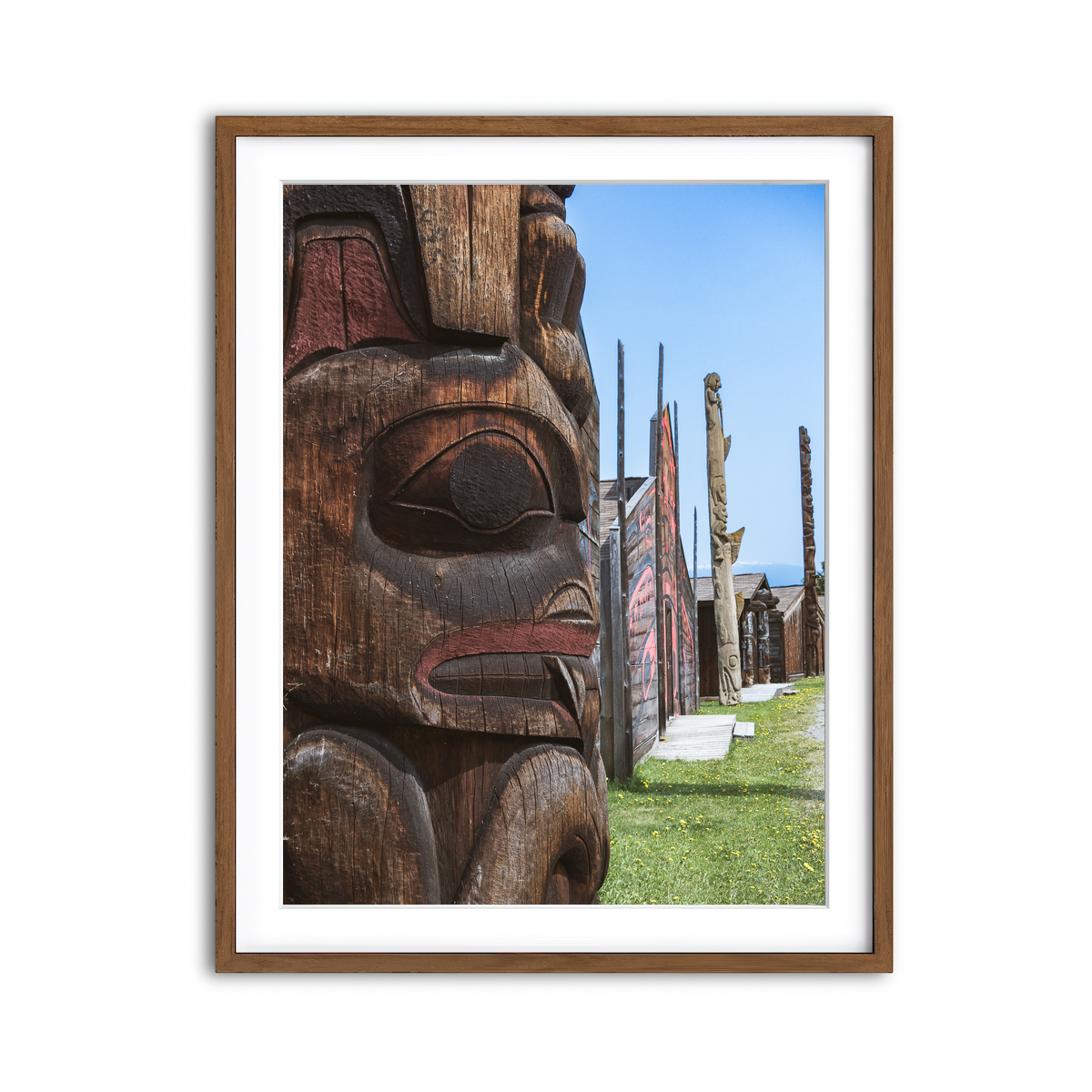 Framed Print 3x4 Walnut