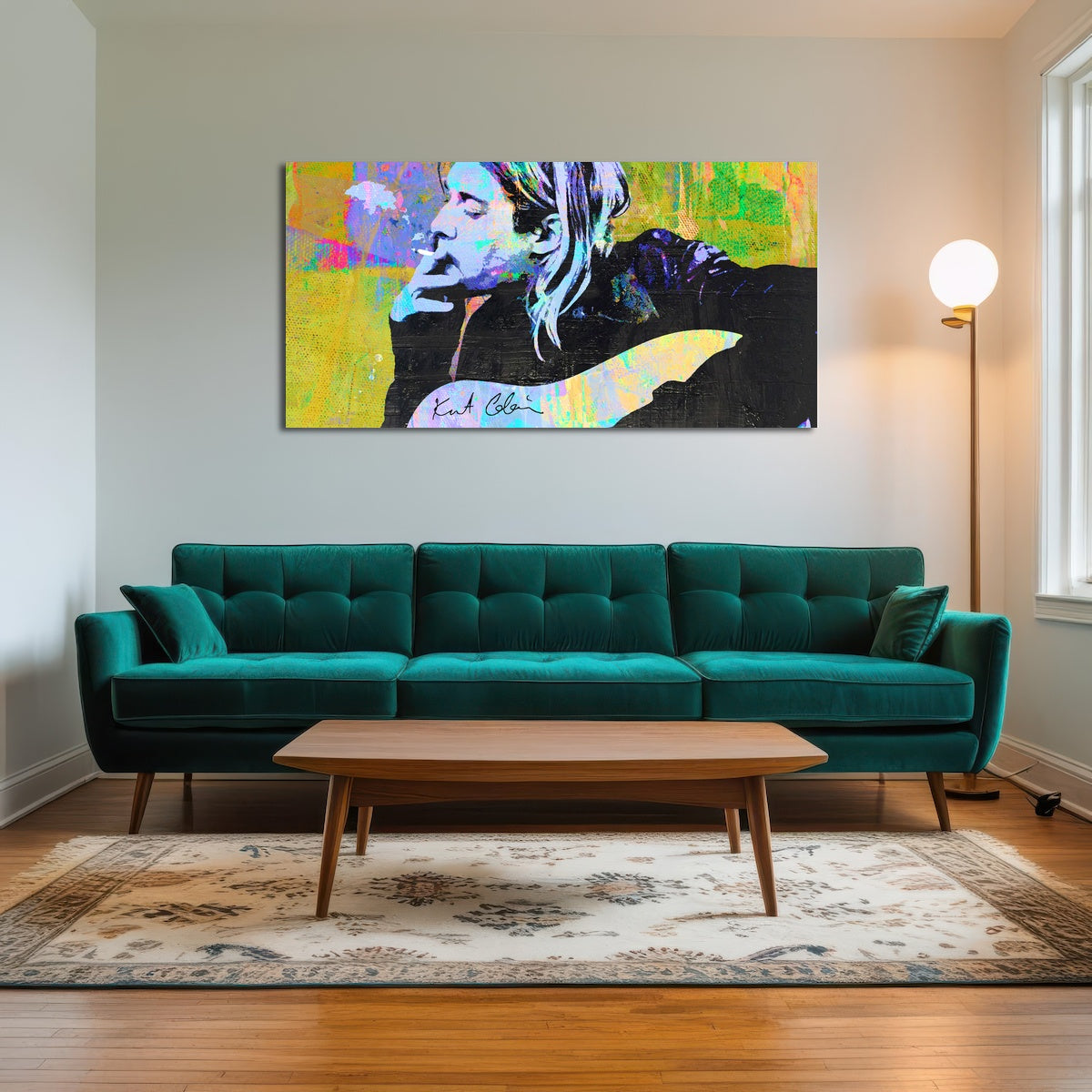 AUTO-MOCKUP ROOM | Kurt Cobain Guitar