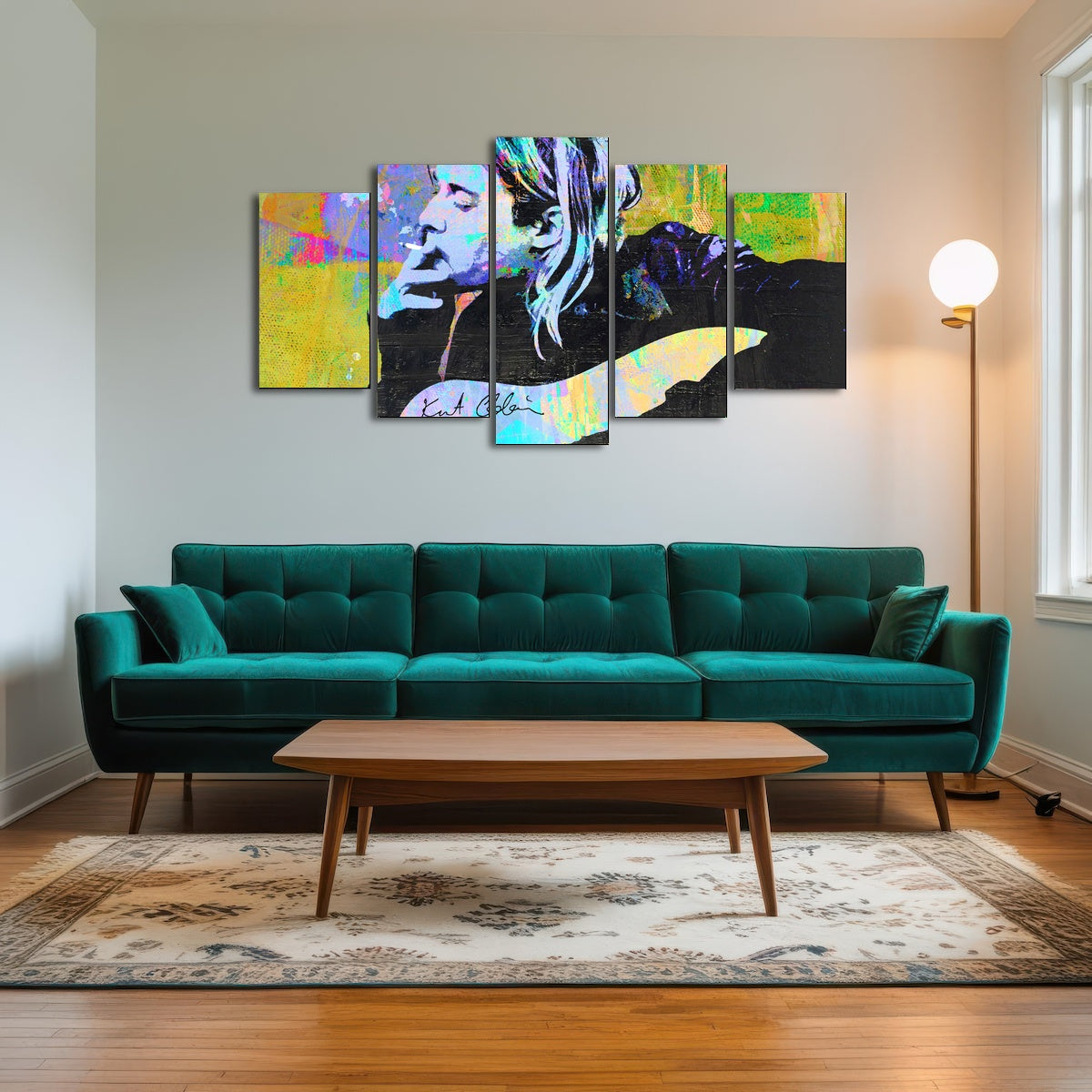 AUTO-MOCKUP ROOM | Kurt Cobain Guitar