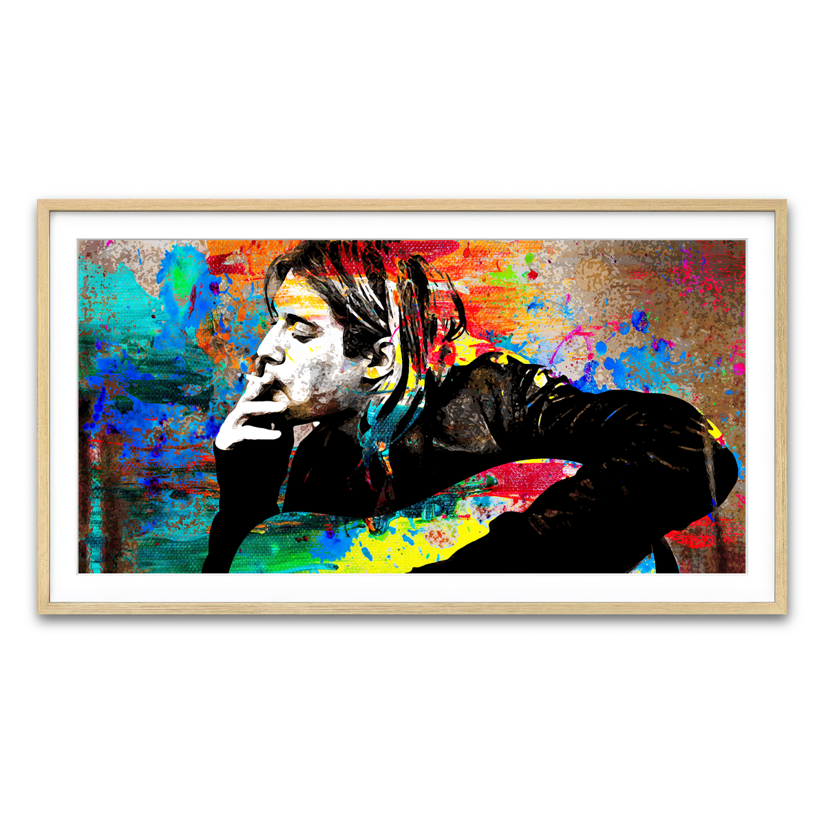 Framed Print 2x1 Natural