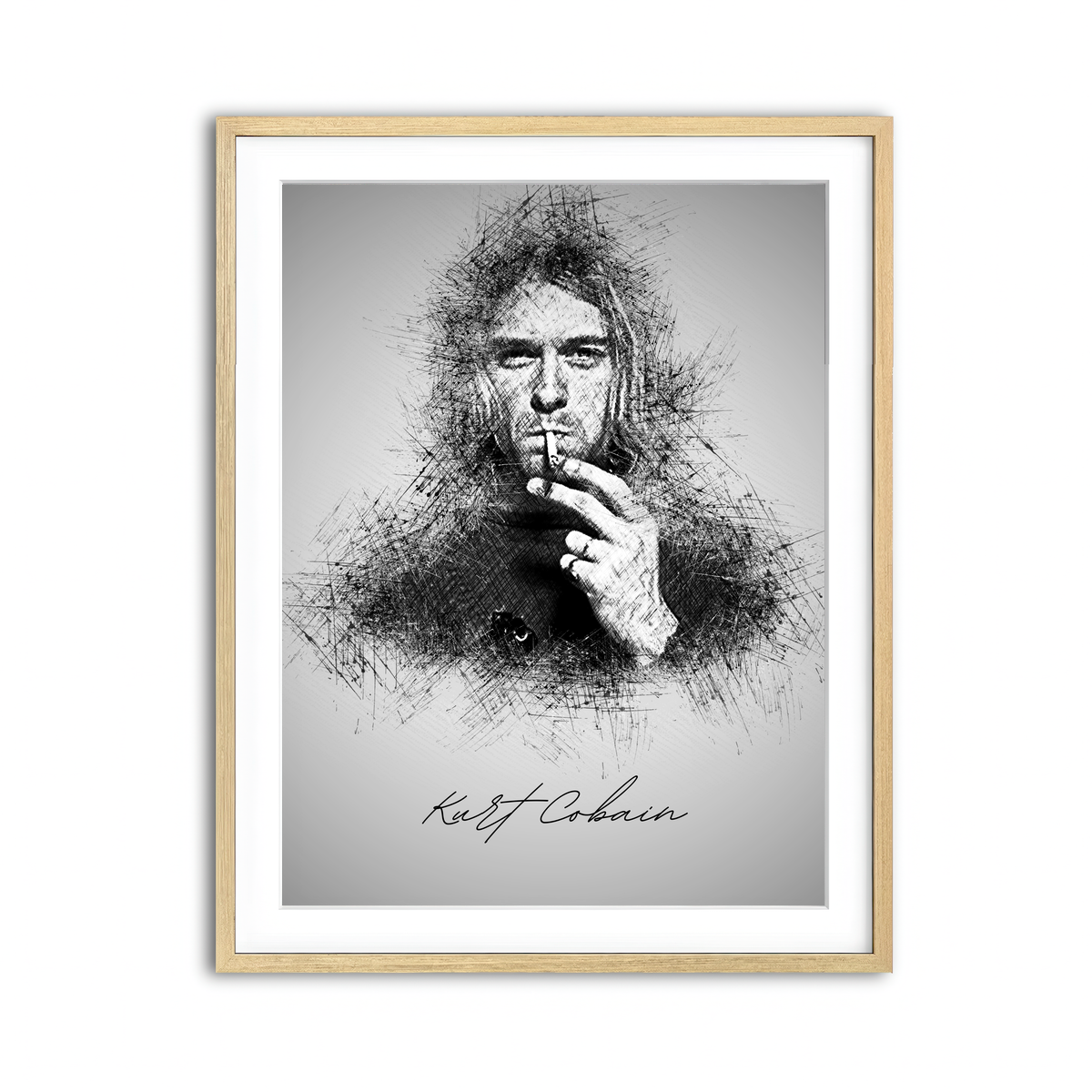 Framed Print 3x4 Natural