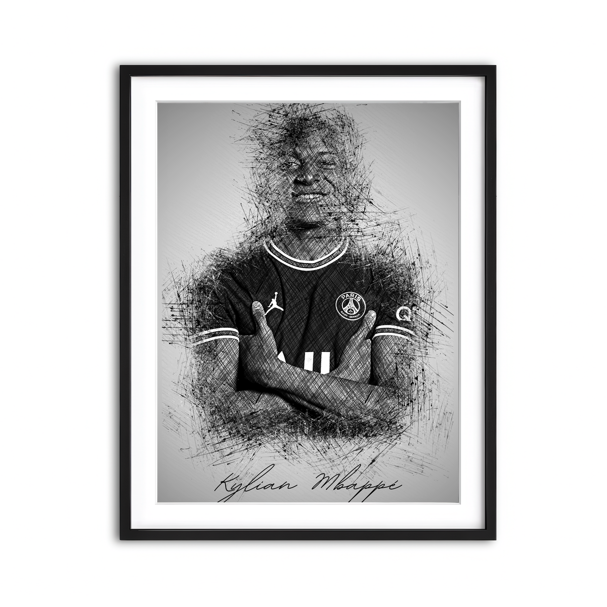 Framed Print 3x4 Black