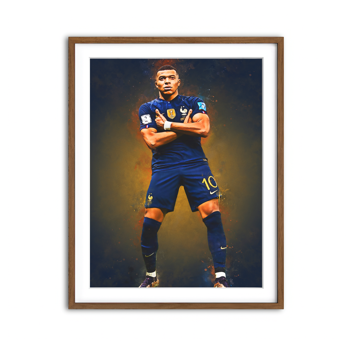 Framed Print 3x4 Walnut