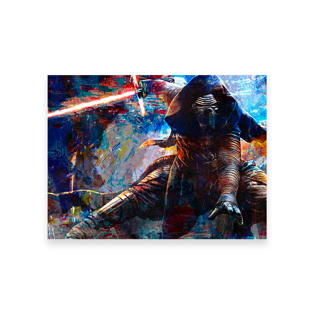 Kylo Ren Full Armor Wall Art