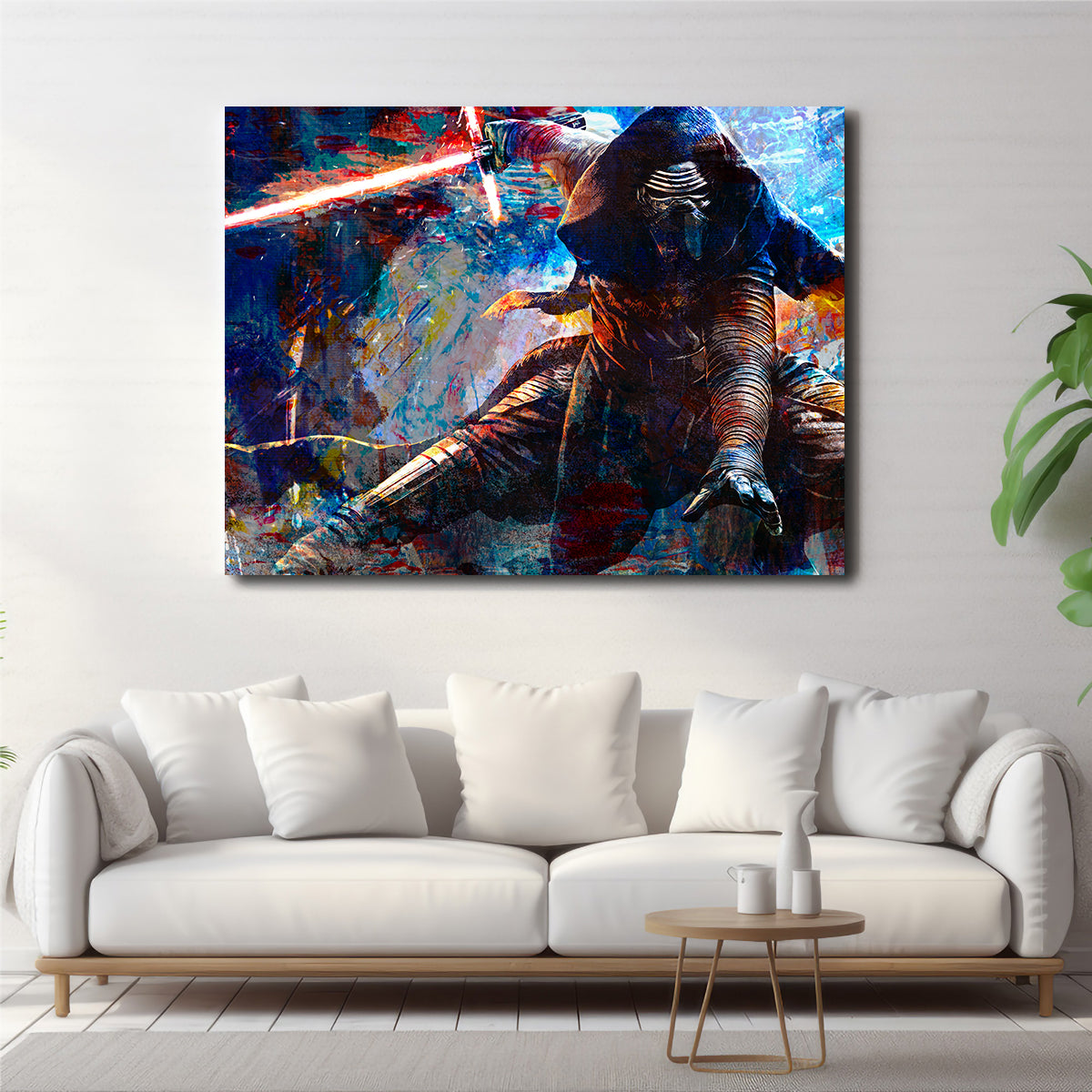 Kylo Ren Full Armor Wall Art