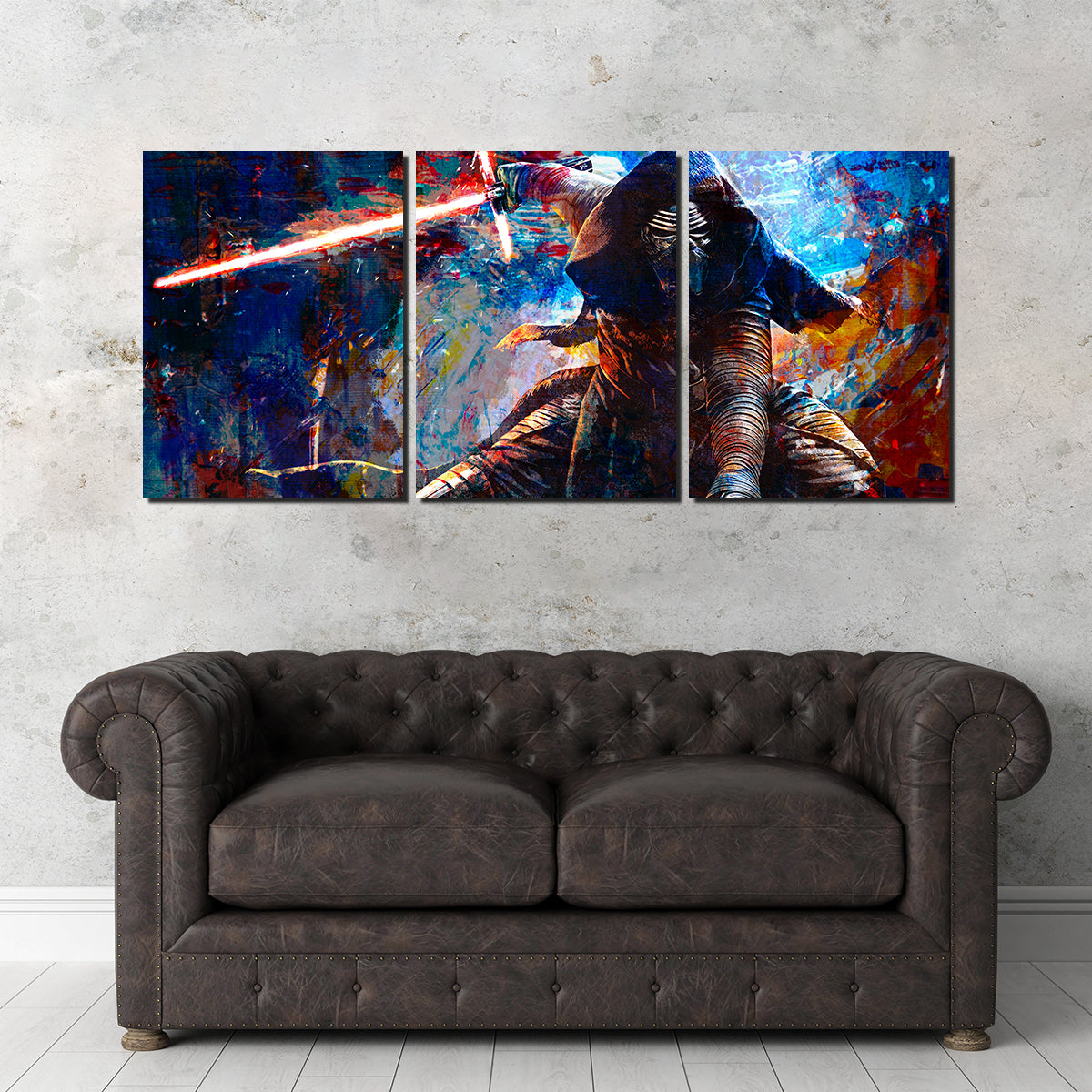 Kylo Ren Full Armor Wall Art
