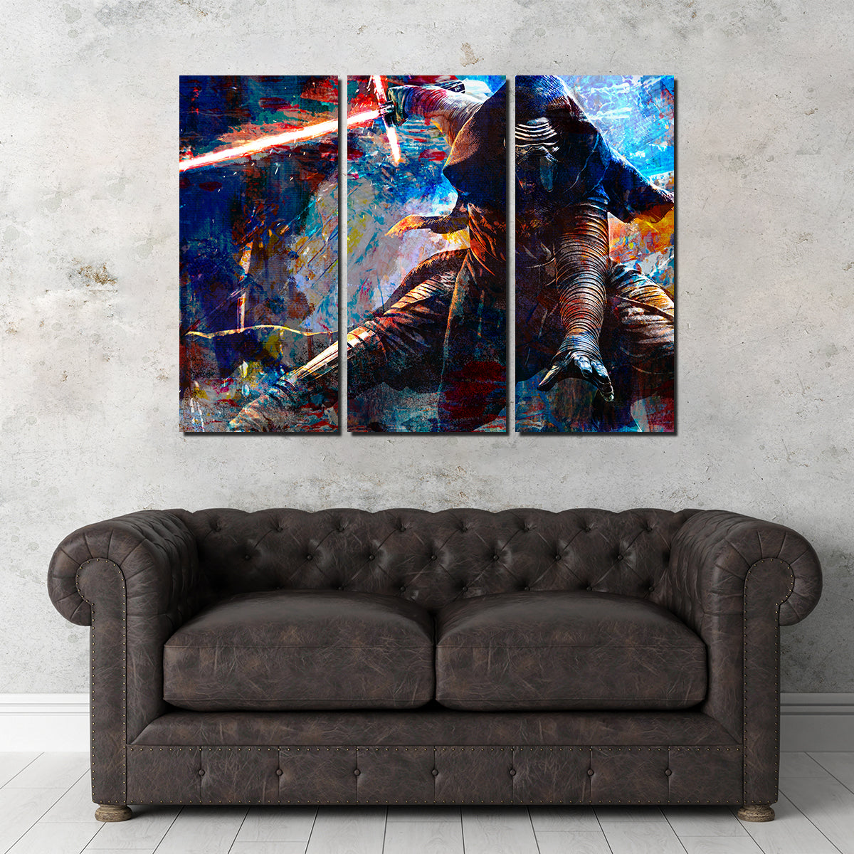 Kylo Ren Full Armor Wall Art