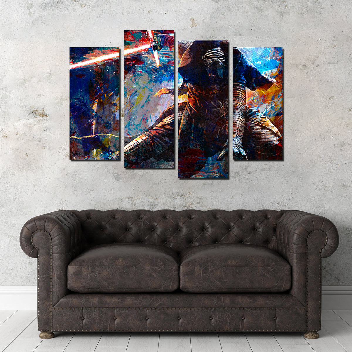 Kylo Ren Full Armor Wall Art