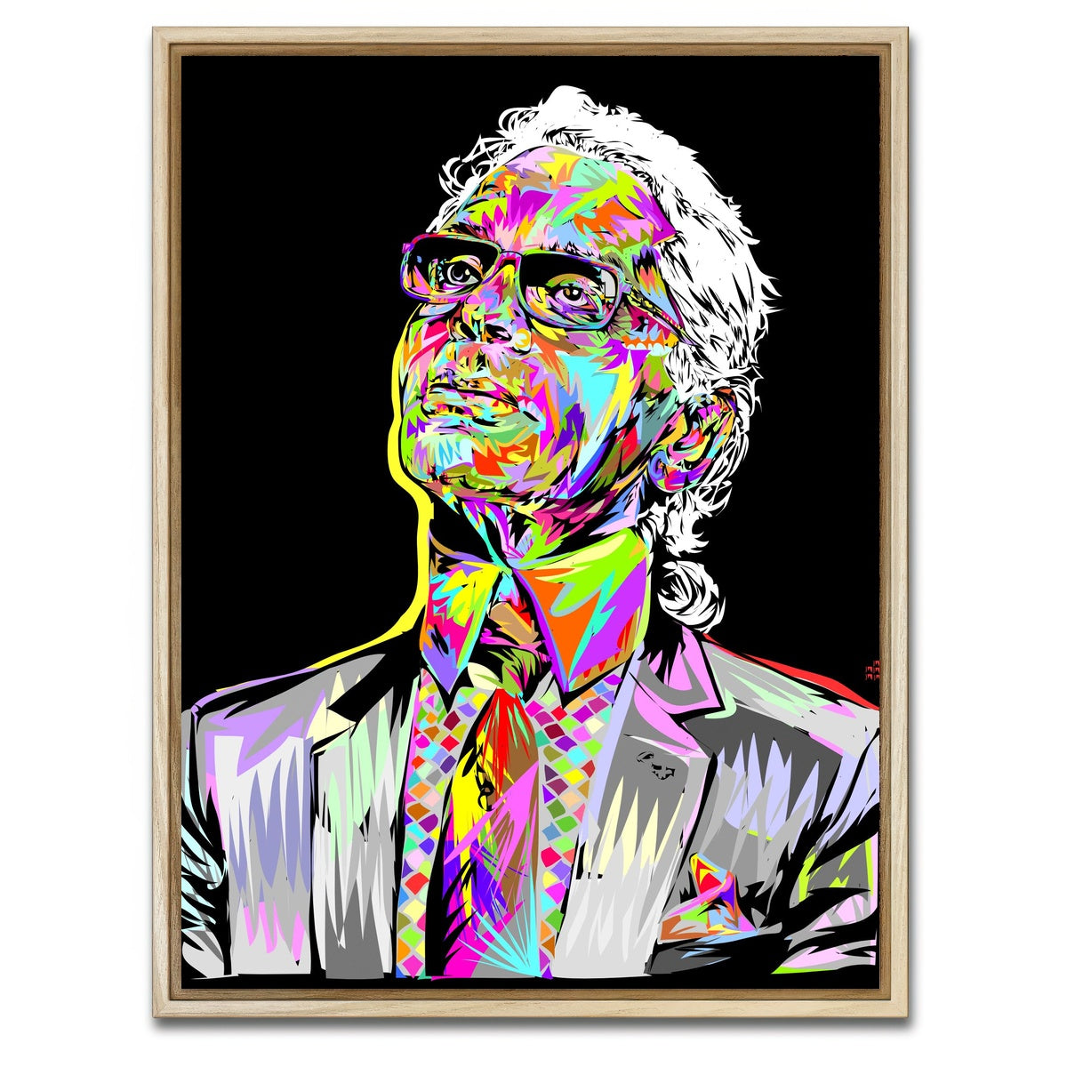 AUTO-MOCKUP WHITE | LAGERFELD | 1 Piece | Natural Framed Canvas | group=3x4