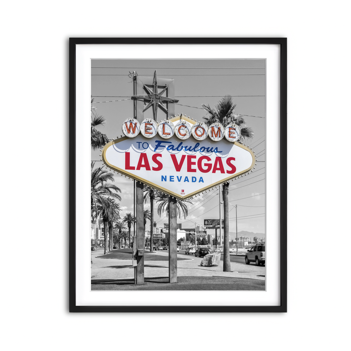 Framed Print 3x4 Black