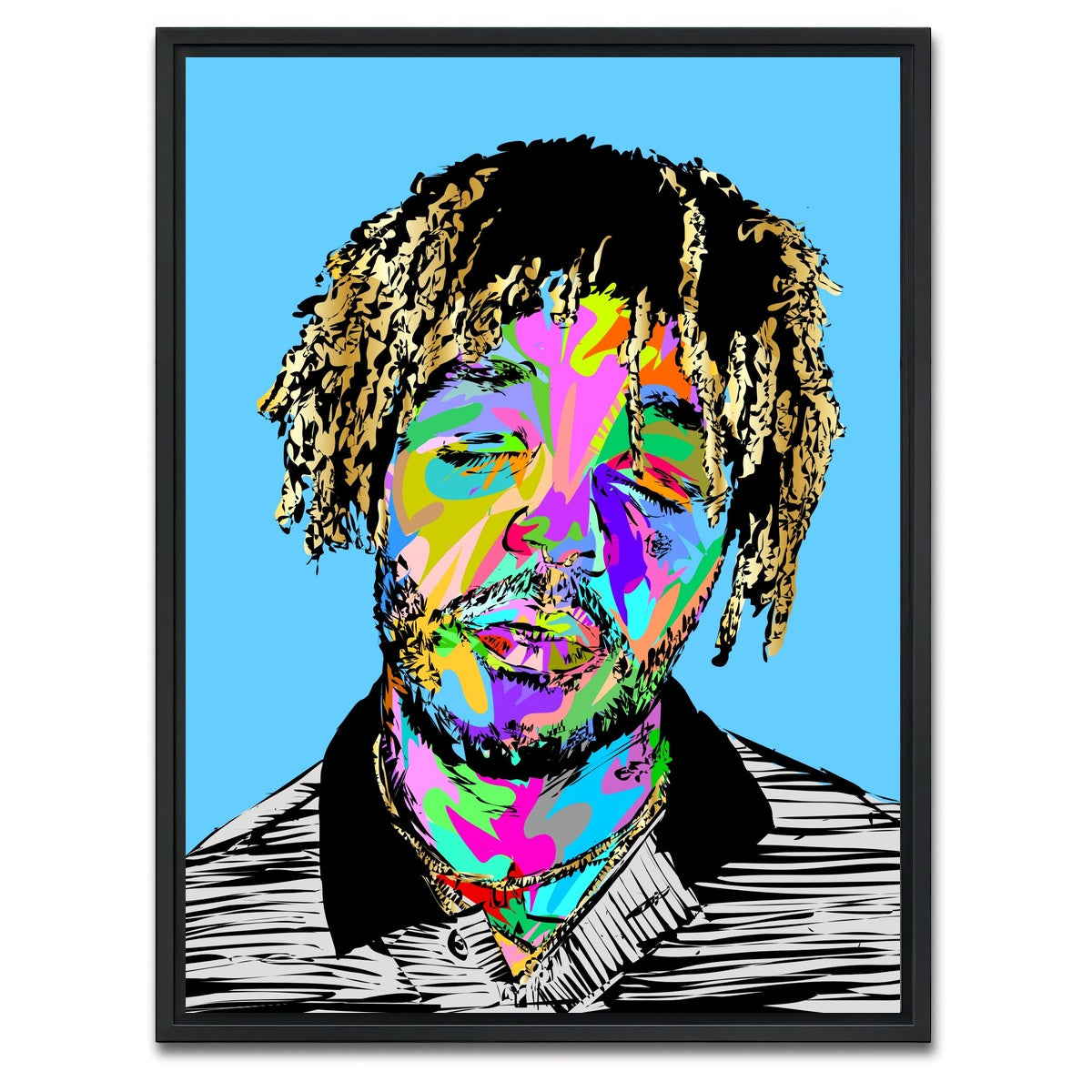 AUTO-MOCKUP WHITE | LILUZI | 1 Piece | Black Framed Canvas | group=3x4