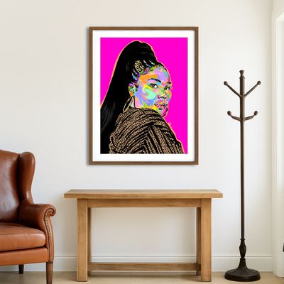 AUTO-MOCKUP ROOM | Lizzo Wall Art