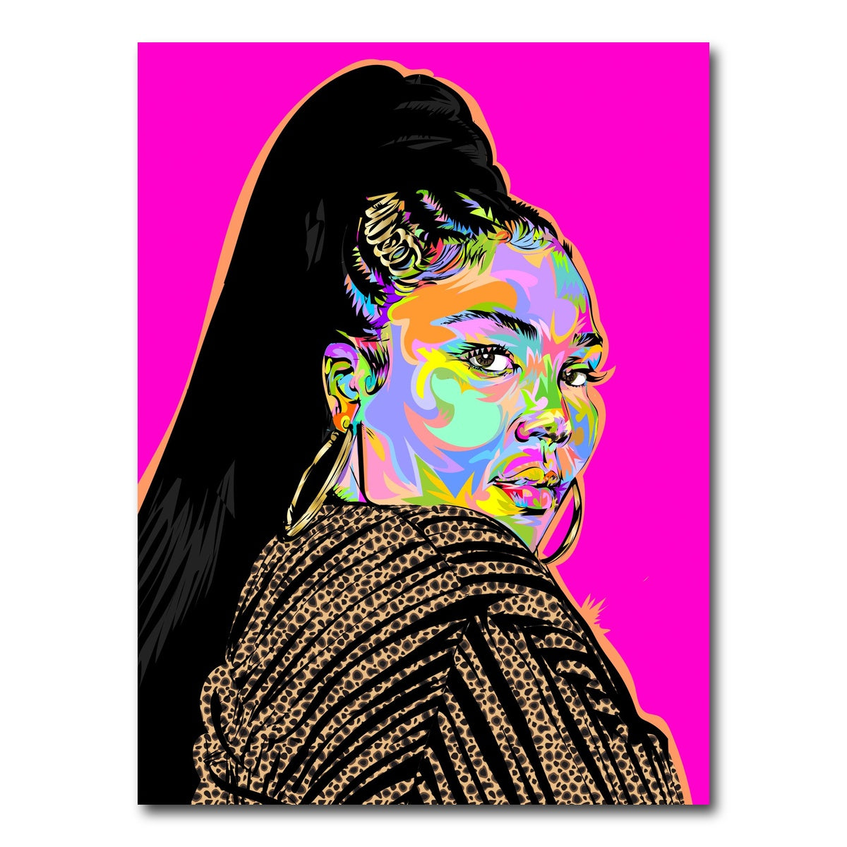 AUTO-MOCKUP WHITE | LIZZO | 1 Piece | Gallery Wrap Canvas | group=3x4