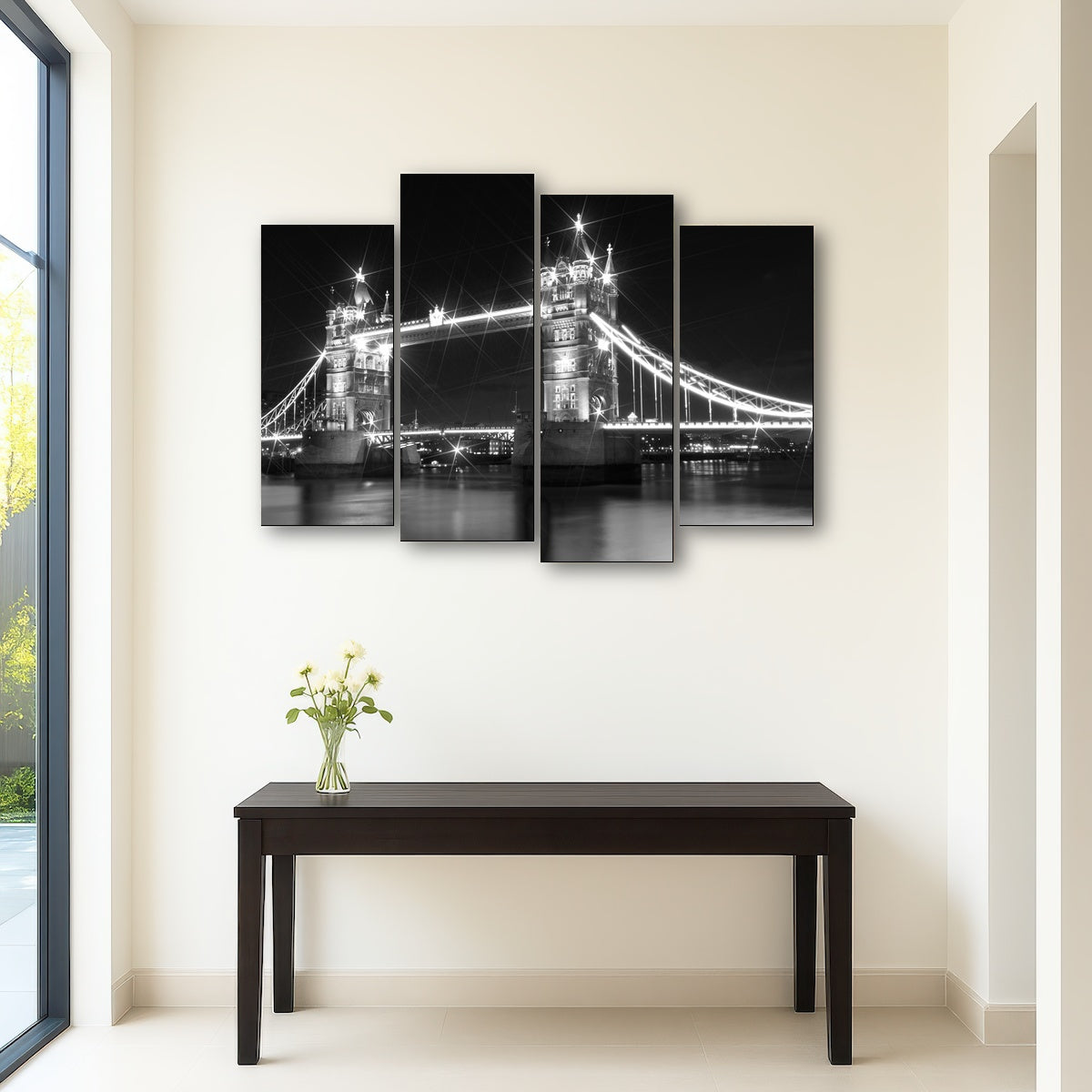 AUTO-MOCKUP ROOM | LONDON Tower Bridge at Night