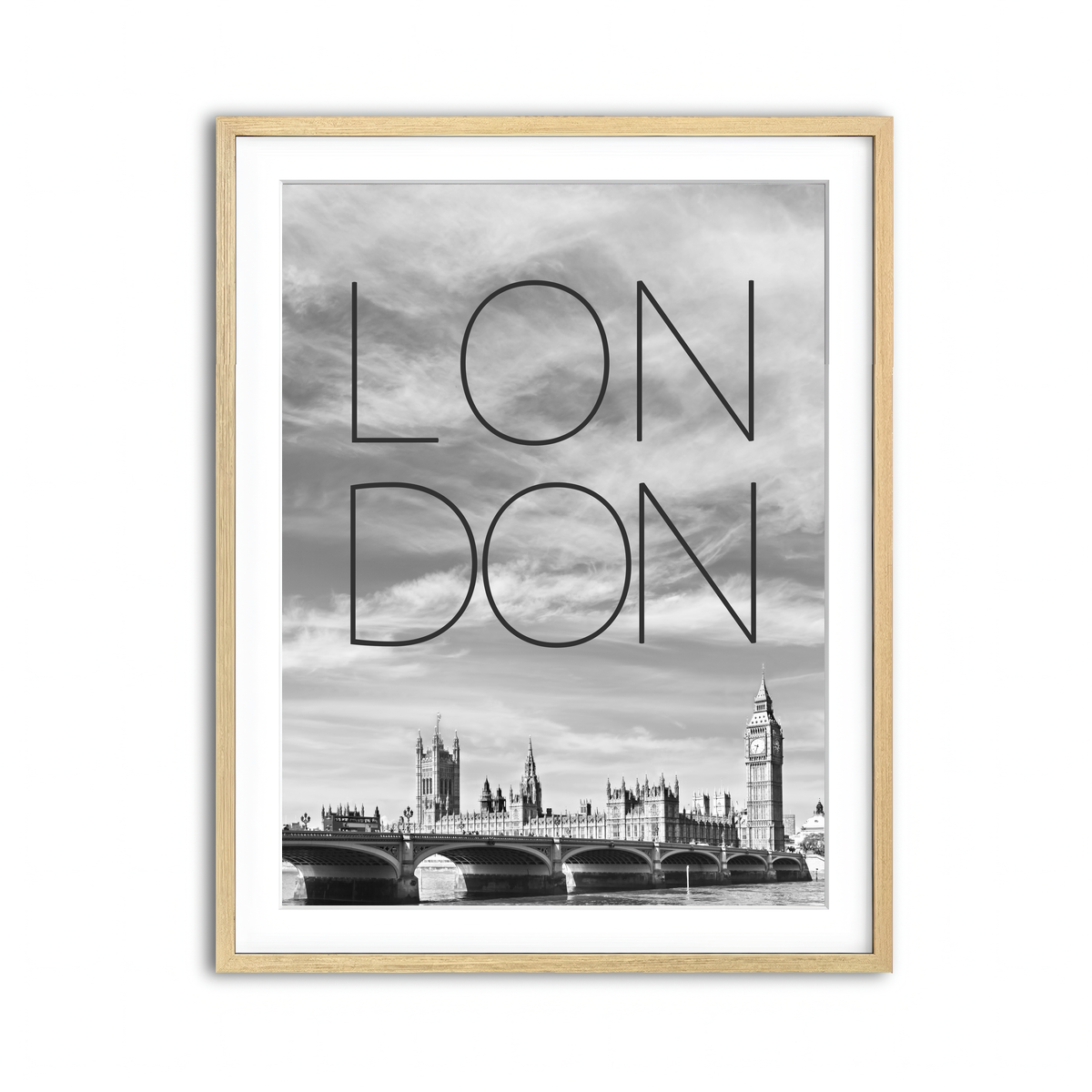 Framed Print 3x4 Natural