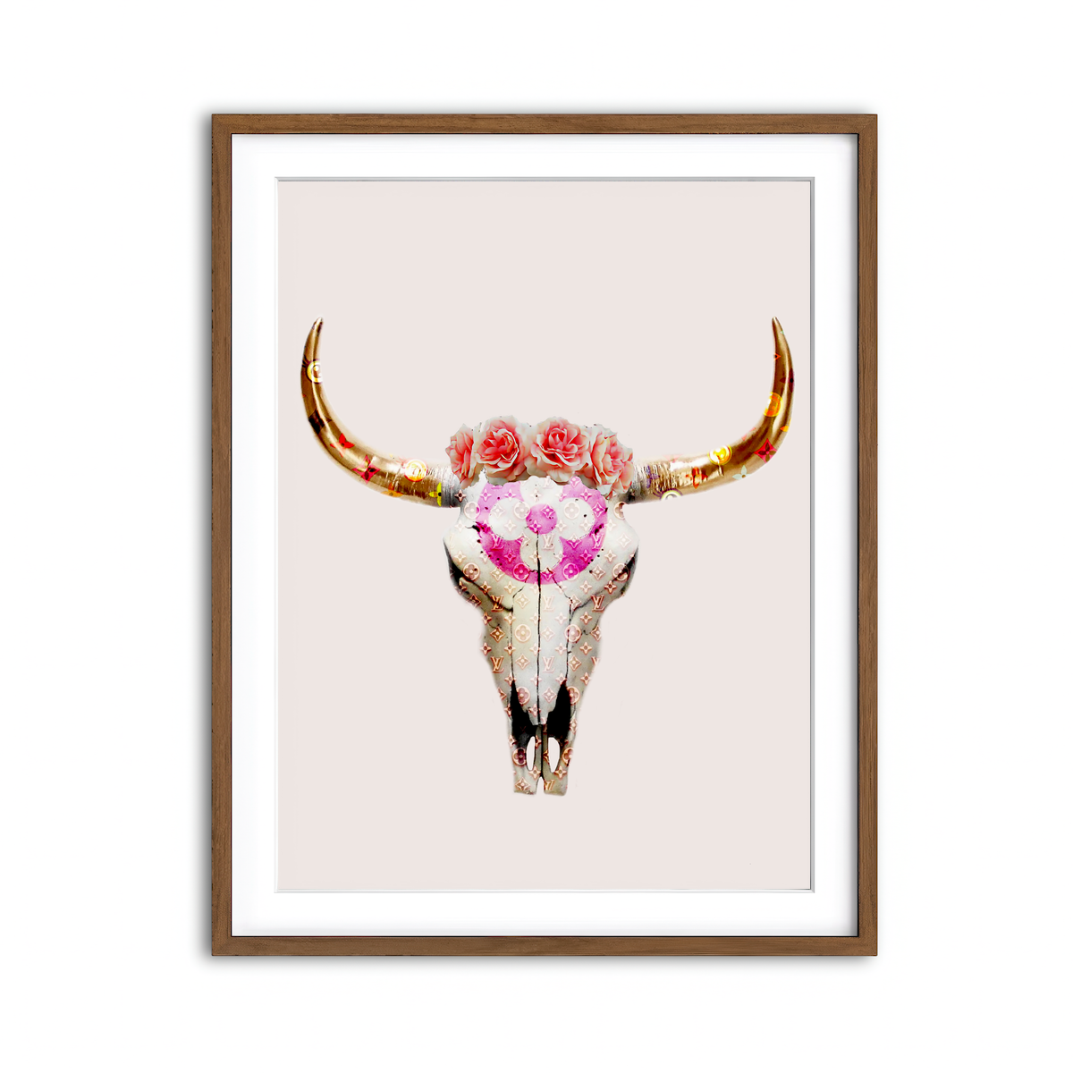 Framed Print 3x4 Walnut