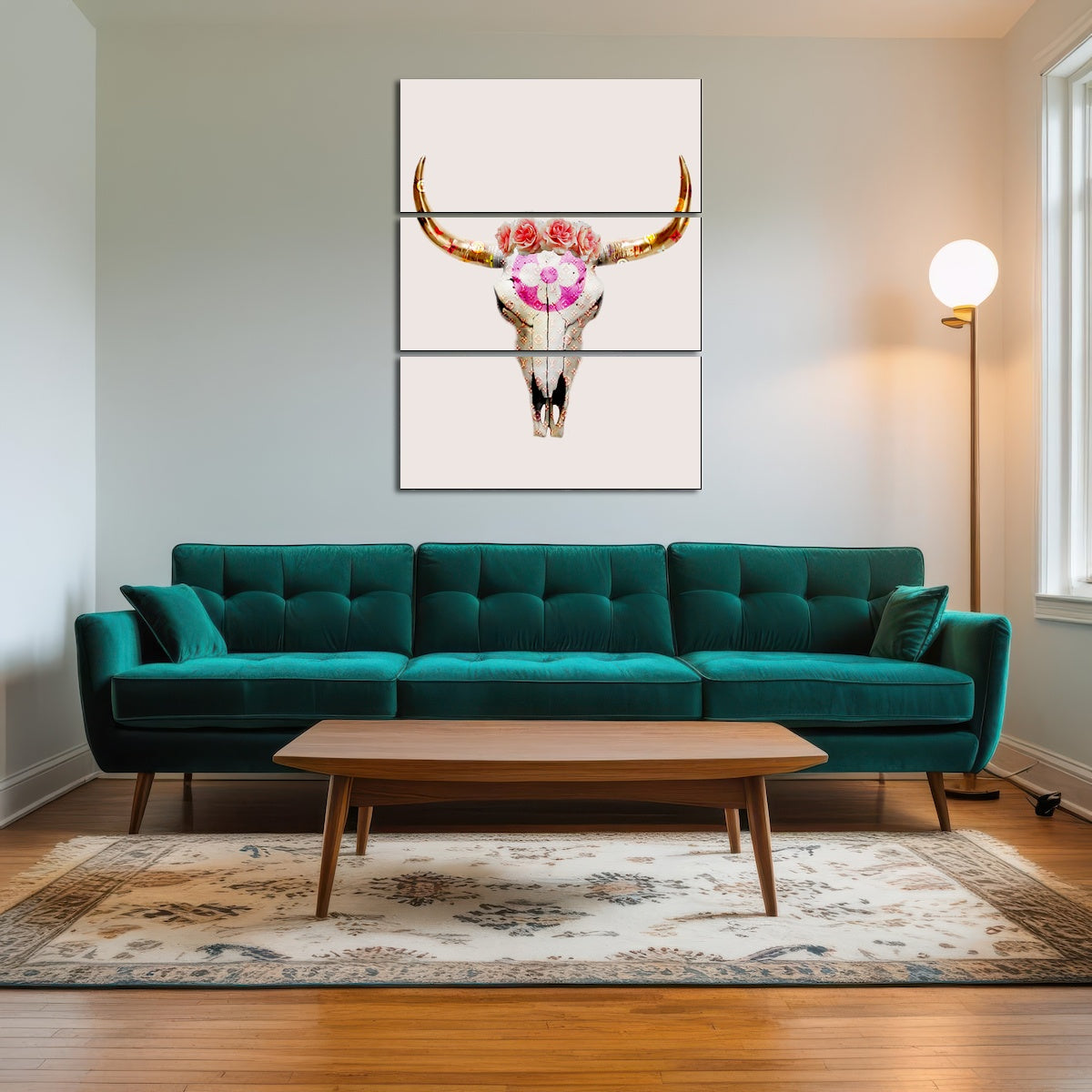 AUTO-MOCKUP ROOM | LV Bull Skull