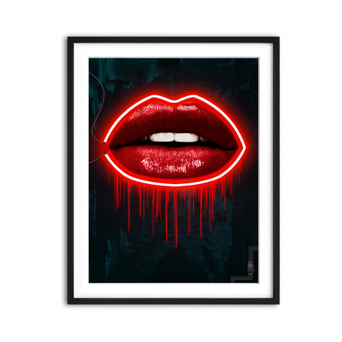 Framed Print 3x4 Black