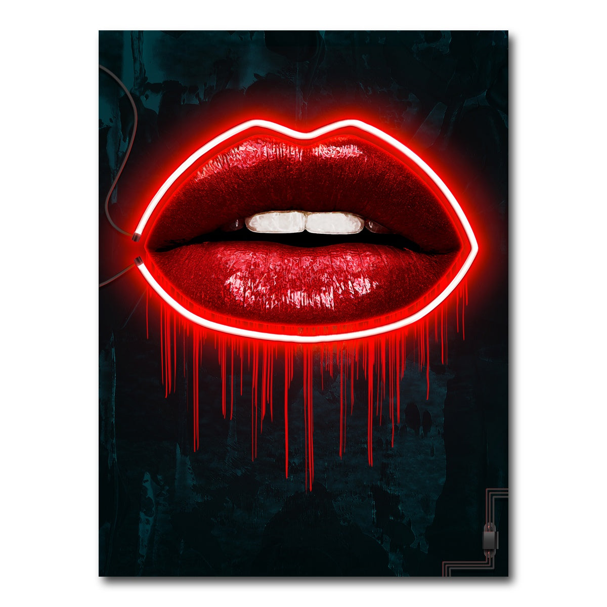 AUTO-MOCKUP WHITE | LV Lips | 1 Piece | Gallery Wrap Canvas | group=3x4