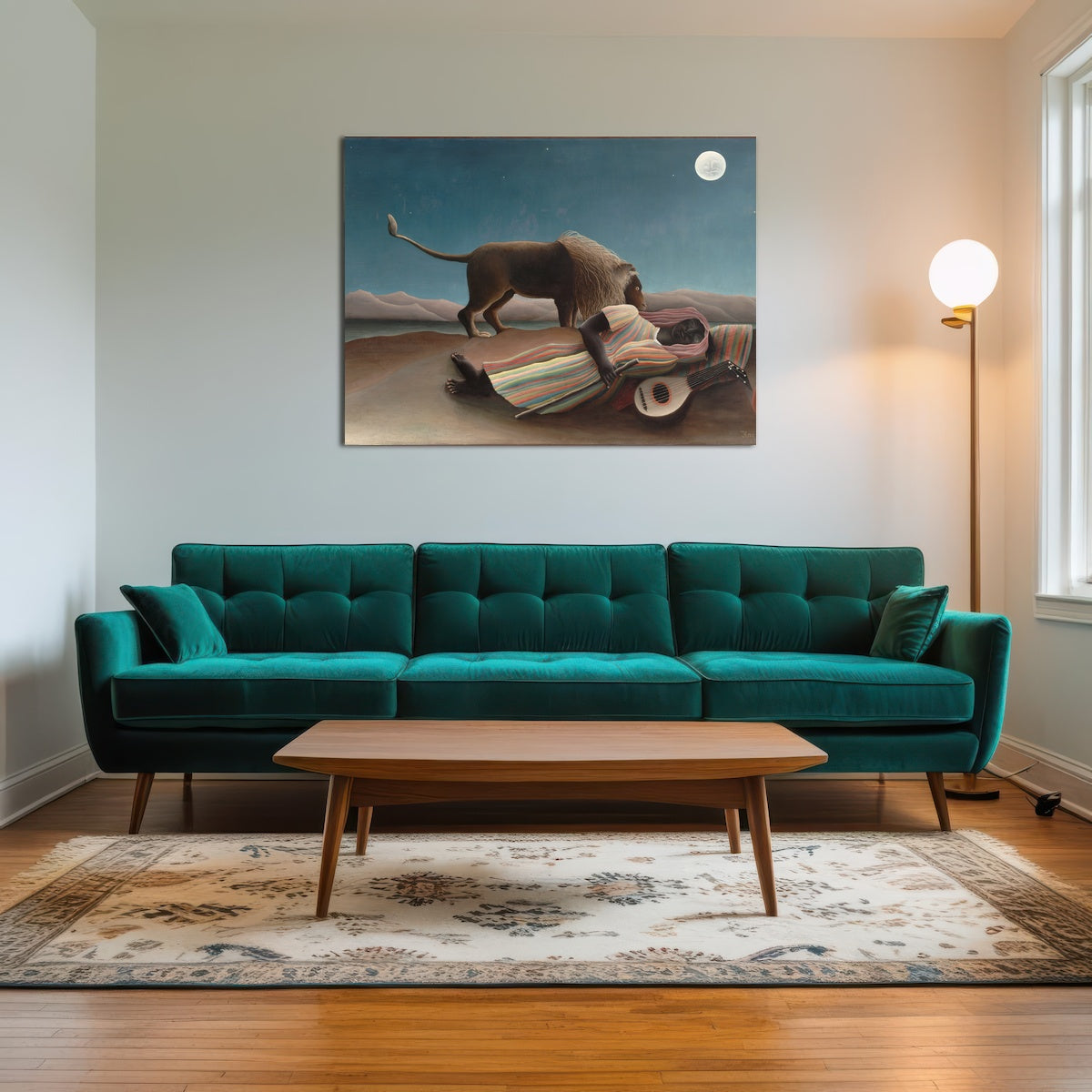 AUTO-MOCKUP ROOM | La Bohemienne endormie