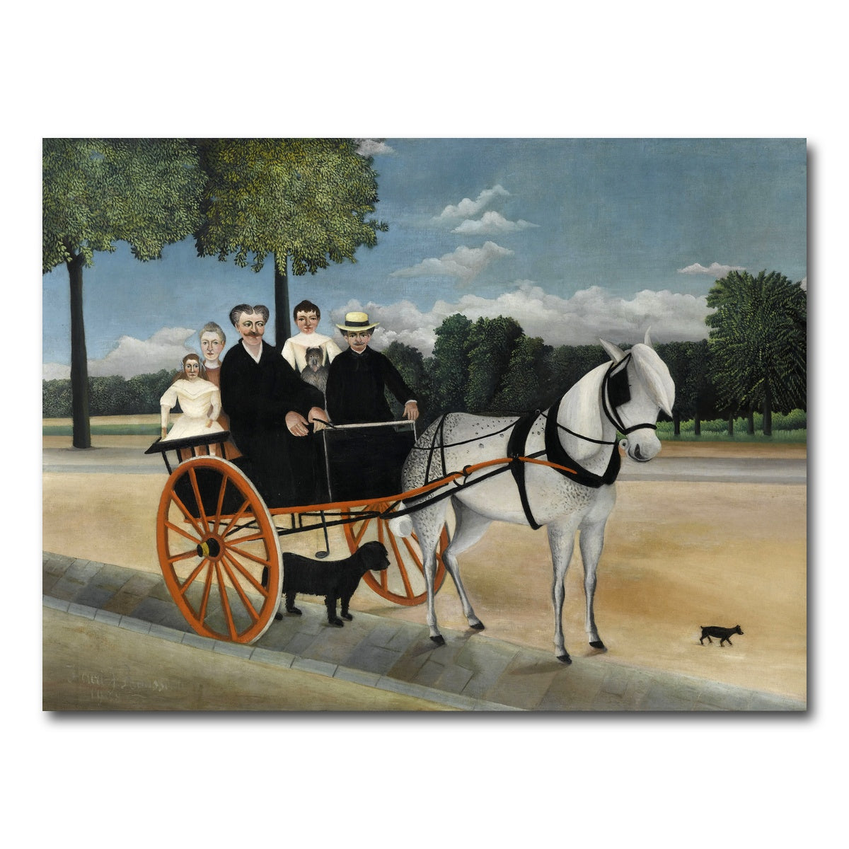 AUTO-MOCKUP WHITE | La Carriole du pere Junier | 1 Piece | Gallery Wrap Canvas | group=4x3