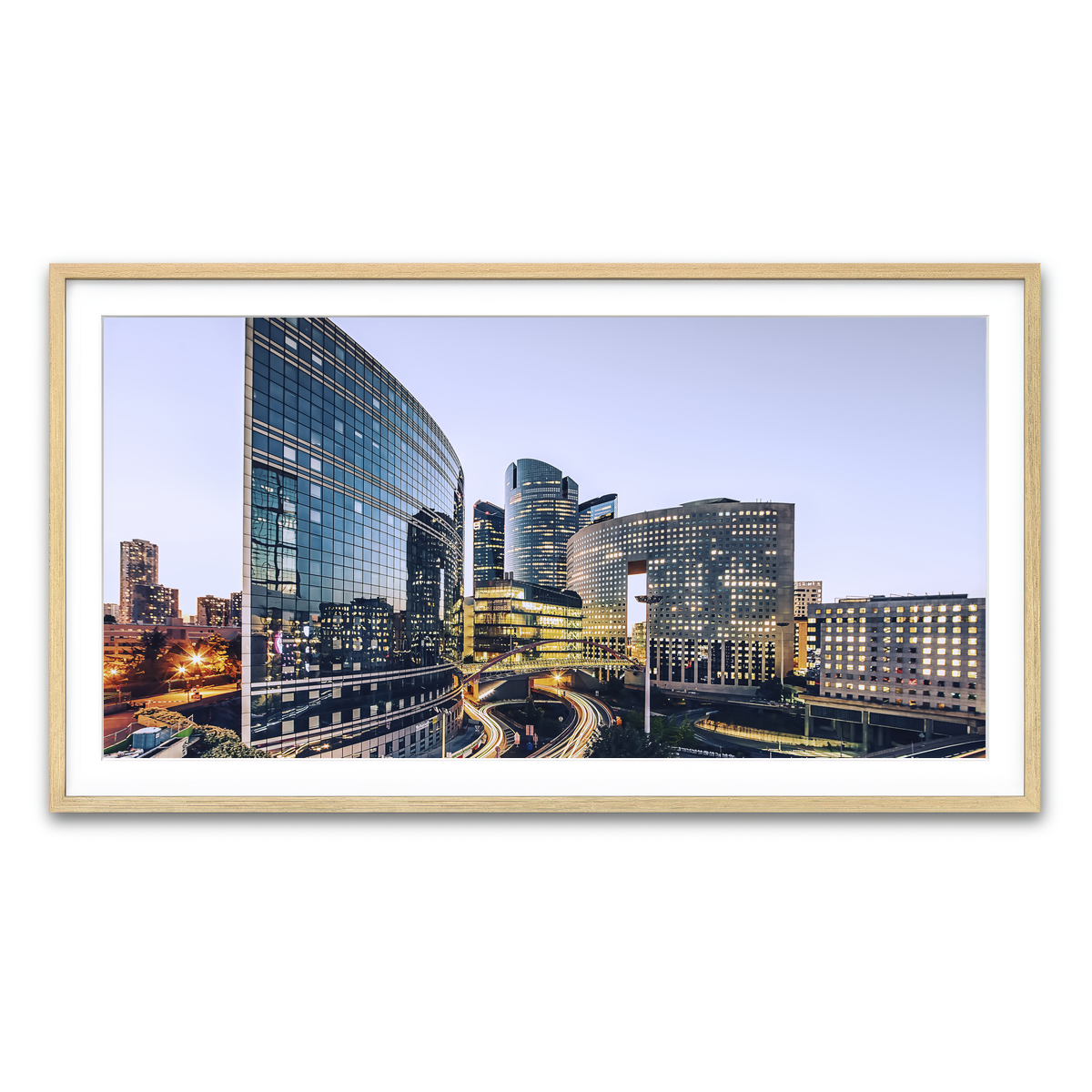 Framed Print 2x1 Natural