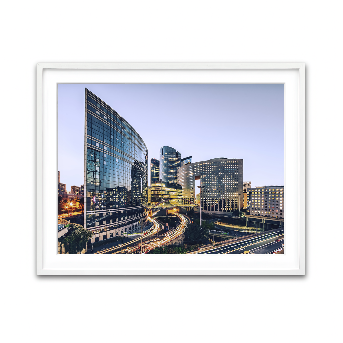 Framed Print 4x3 White