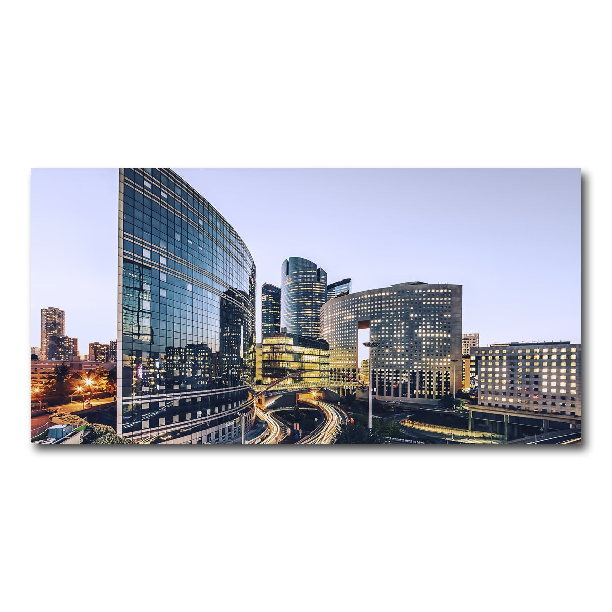 AUTO-MOCKUP WHITE | La Defense | 1 Piece | Gallery Wrap Canvas | group=2x1