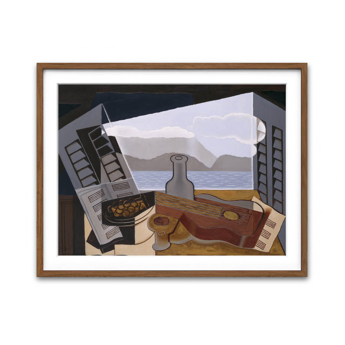 Framed Print 4x3 Walnut