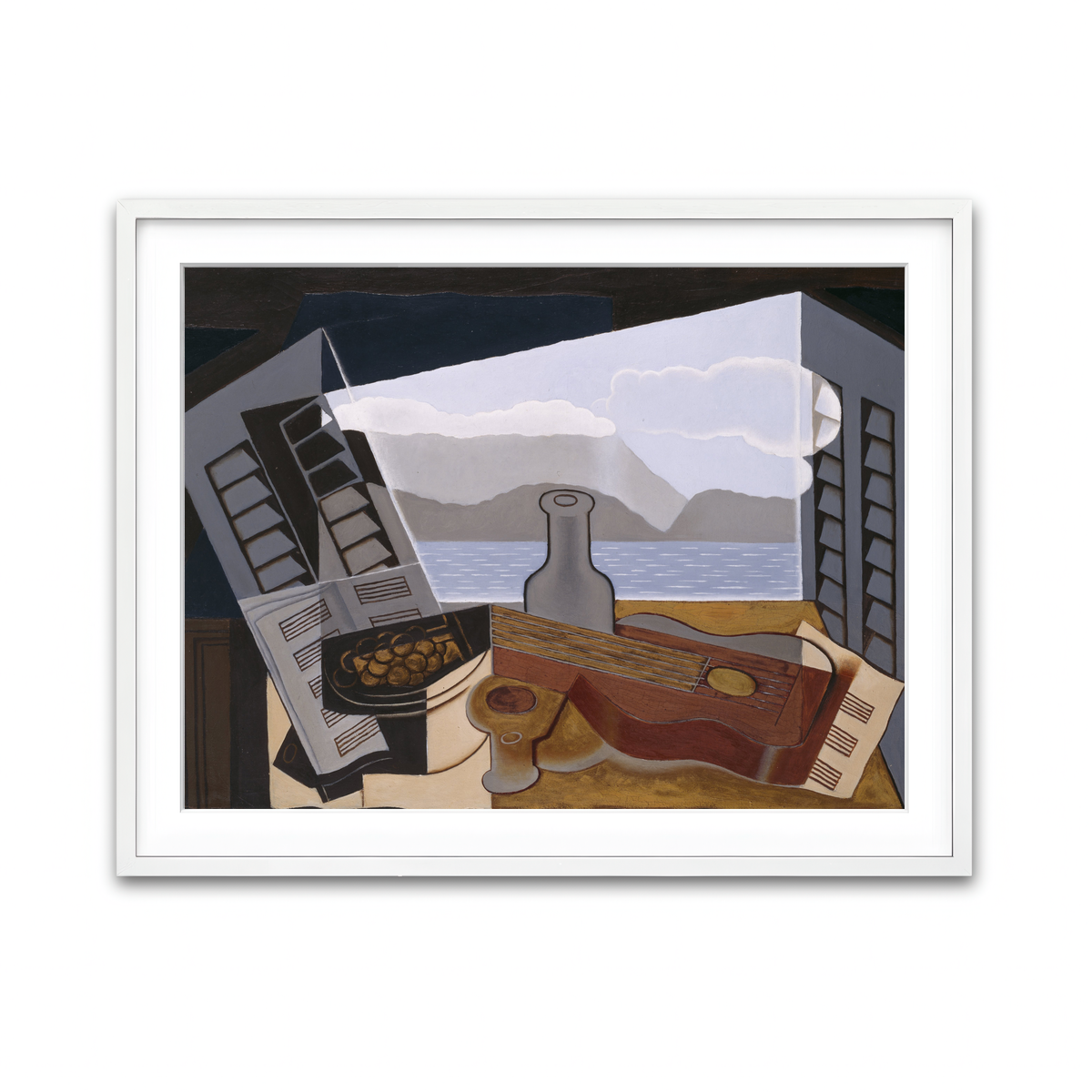Framed Print 4x3 White