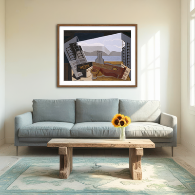 AUTO-MOCKUP ROOM | La Fenetre ouverte Wall Art