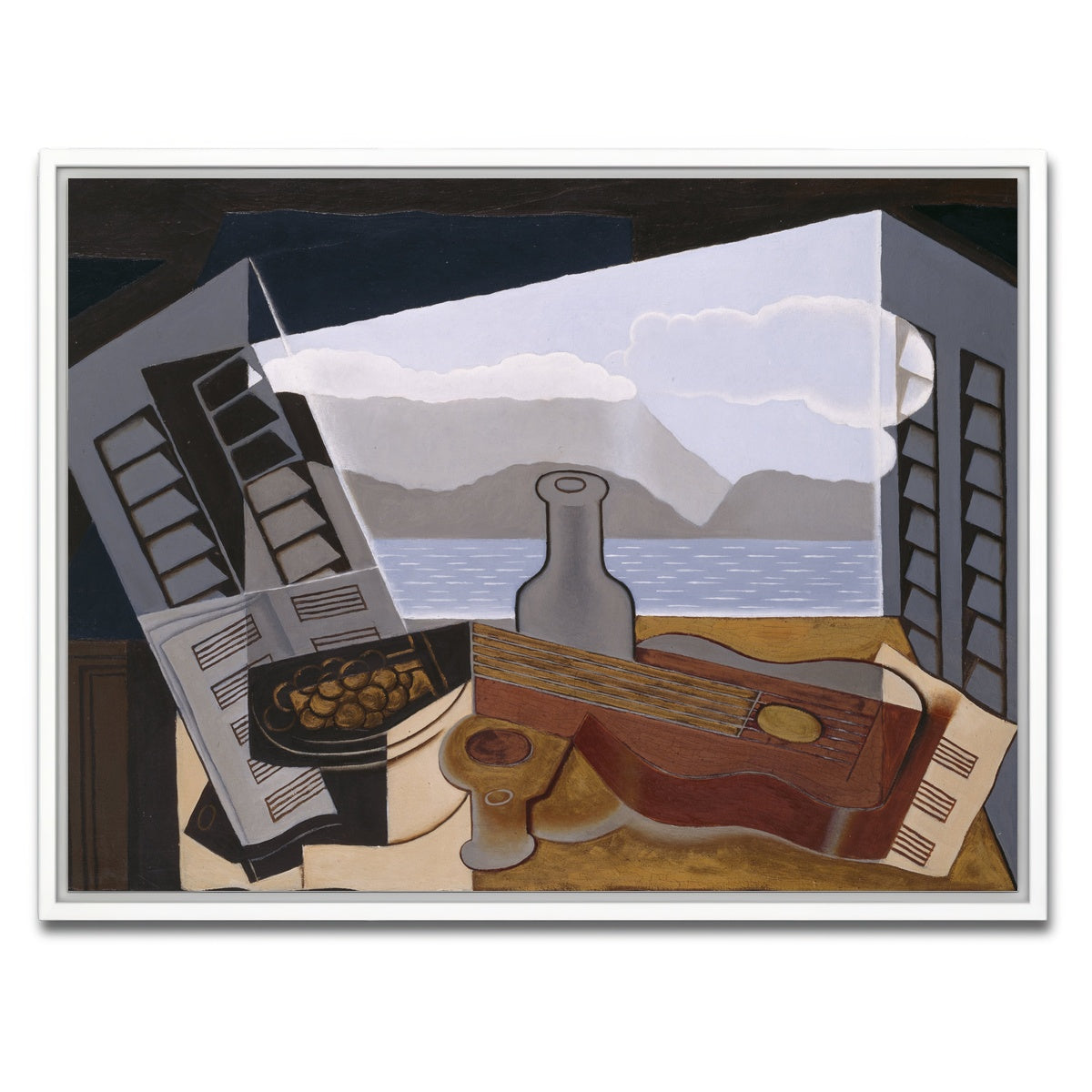 AUTO-MOCKUP WHITE | La Fenetre ouverte | 1 Piece | White Framed Canvas | group=4x3