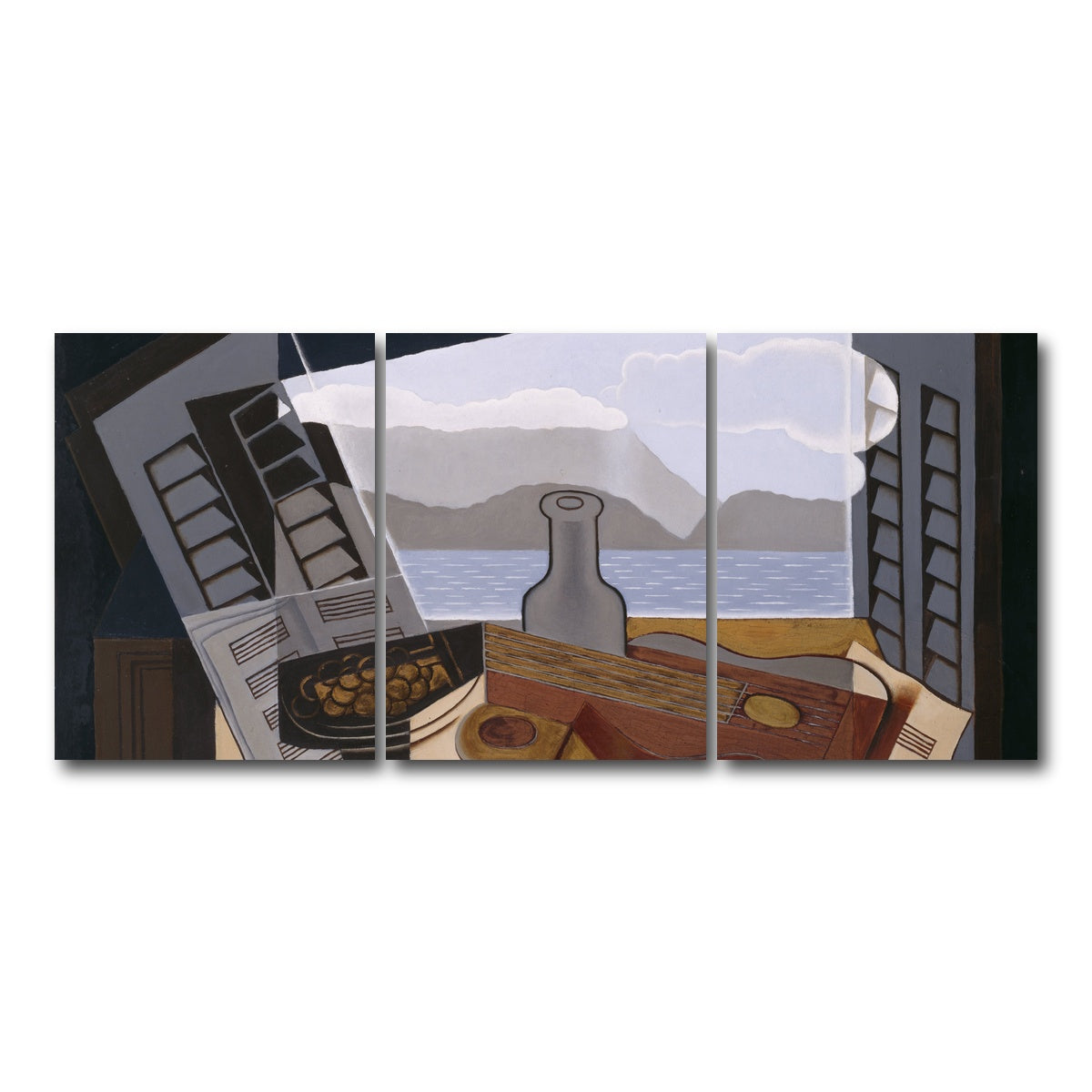 AUTO-MOCKUP WHITE | La Fenetre ouverte | 3 Piece | Gallery Wrap Canvas | group=18x24