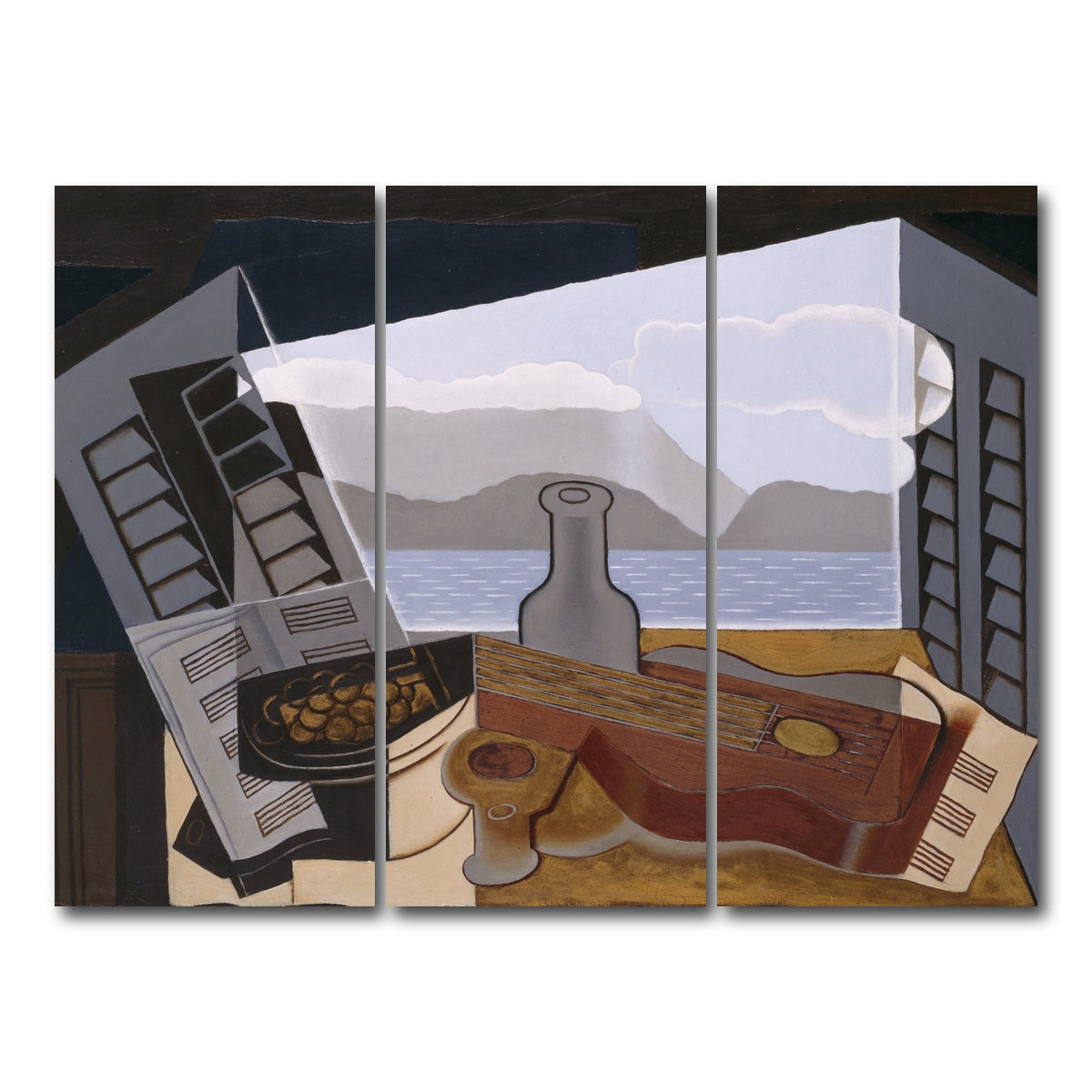 AUTO-MOCKUP WHITE | La Fenetre ouverte | 3 Piece | Gallery Wrap Canvas | group=8x18