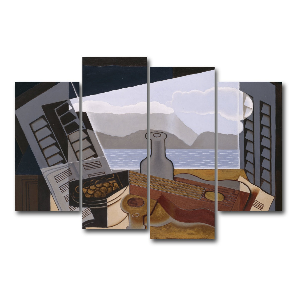 AUTO-MOCKUP WHITE | La Fenetre ouverte | 4 Piece | Gallery Wrap Canvas | group=4_short