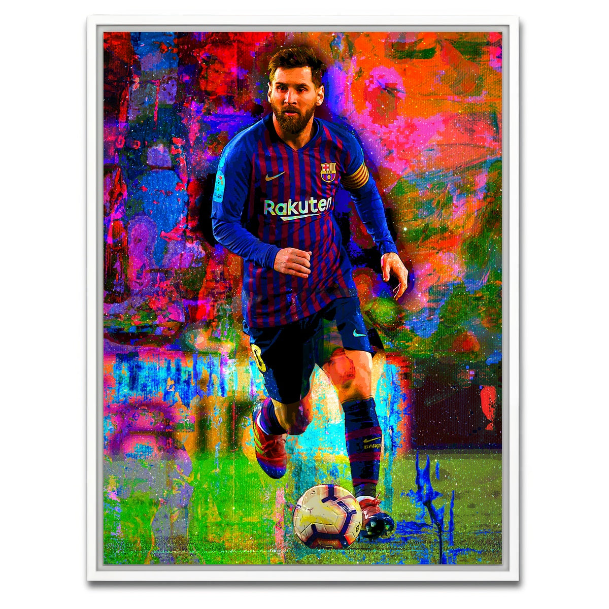 AUTO-MOCKUP WHITE | La Pulga | 1 Piece | White Framed Canvas | group=3x4