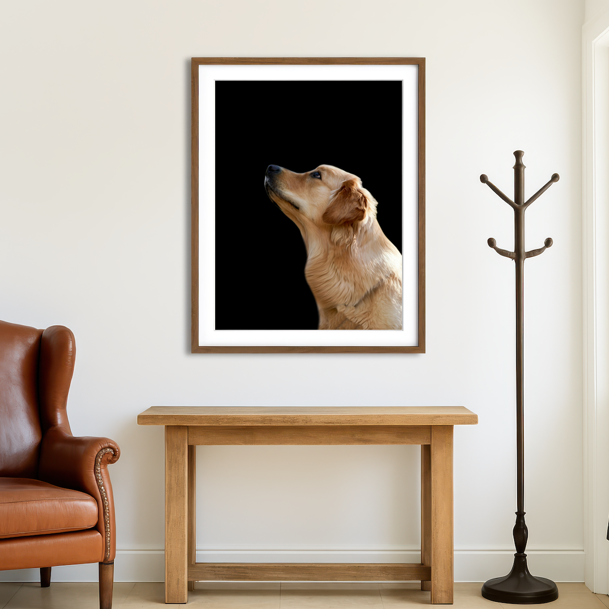 AUTO-MOCKUP ROOM | Labrador Retriever Wall Art