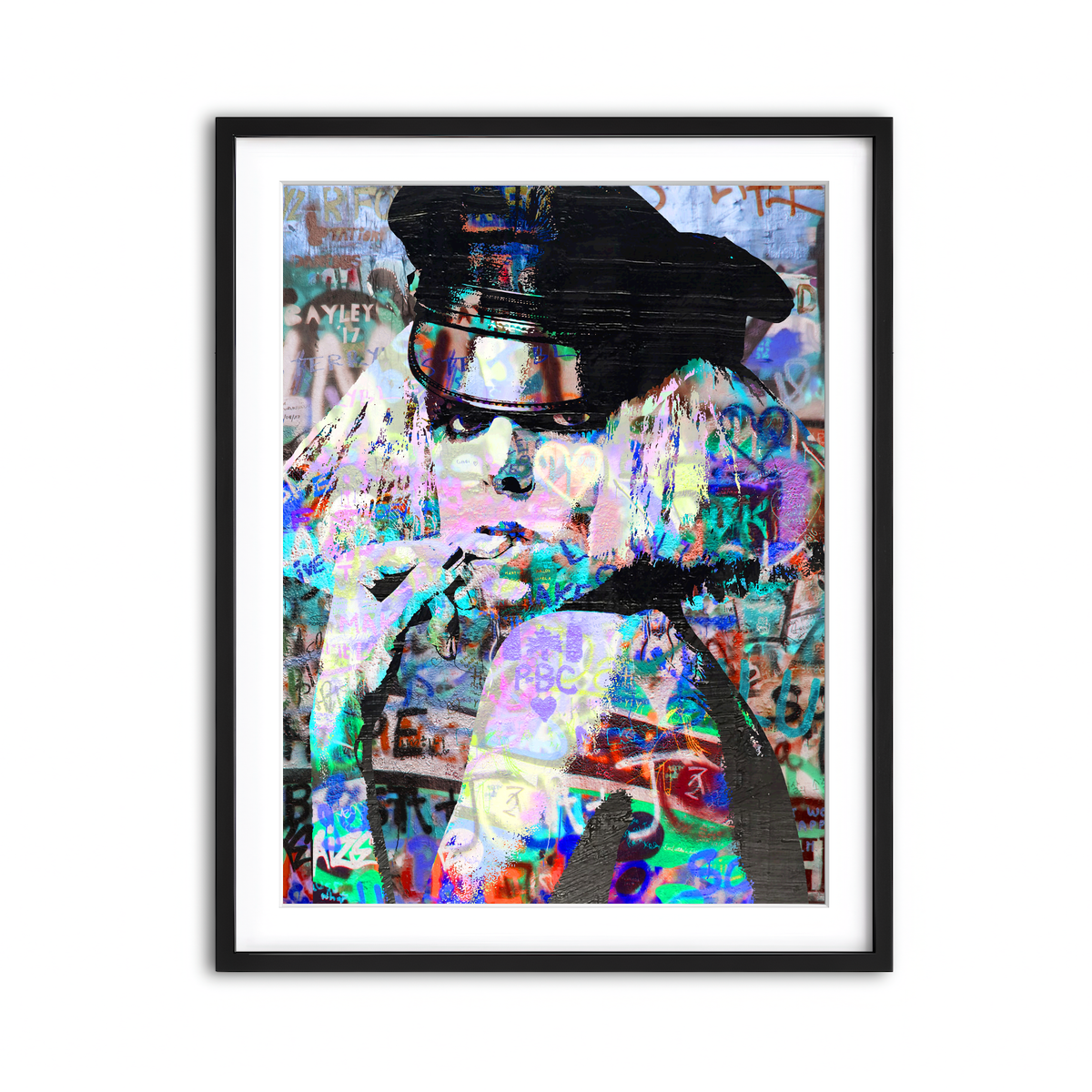 Framed Print 3x4 Black