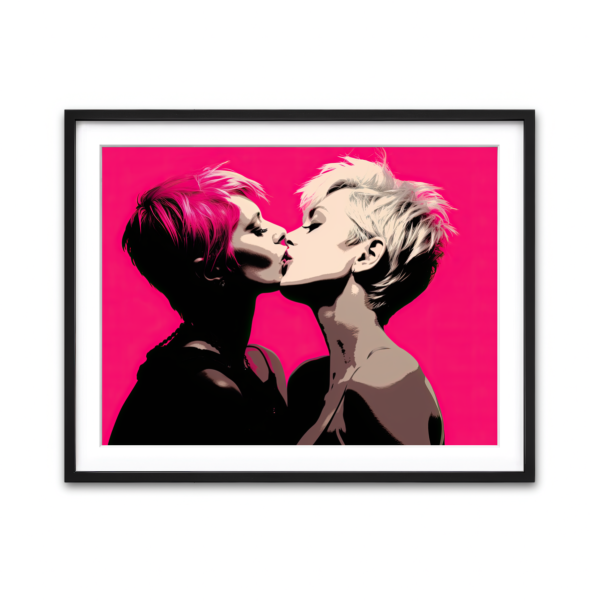 Framed Print 4x3 Black