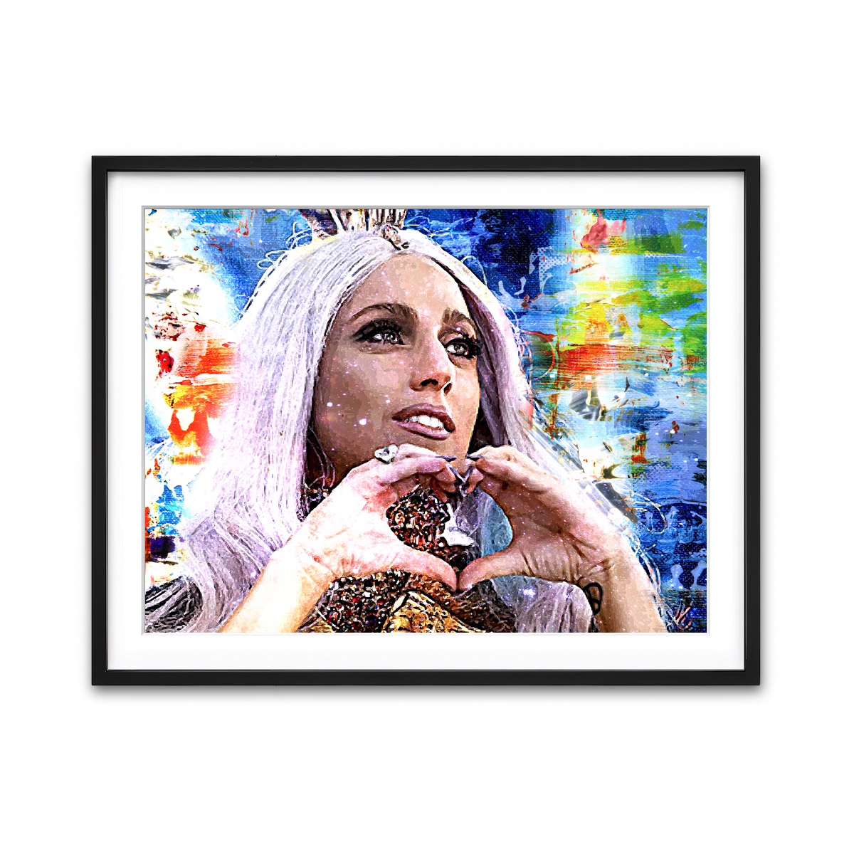 Framed Print 4x3 Black