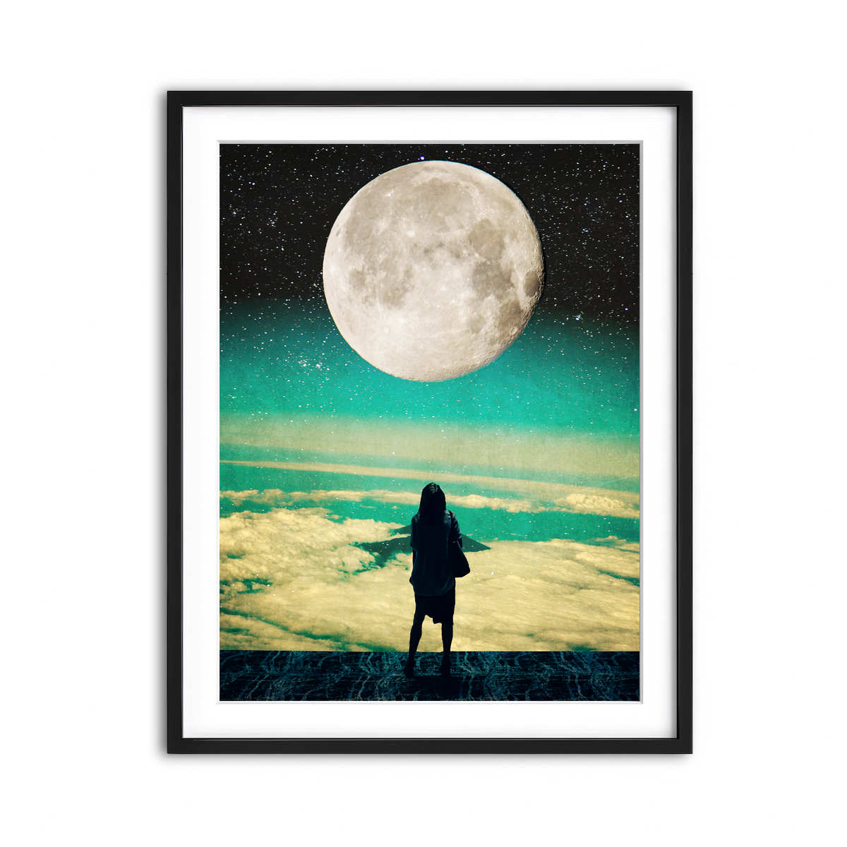 Framed Print 3x4 Black