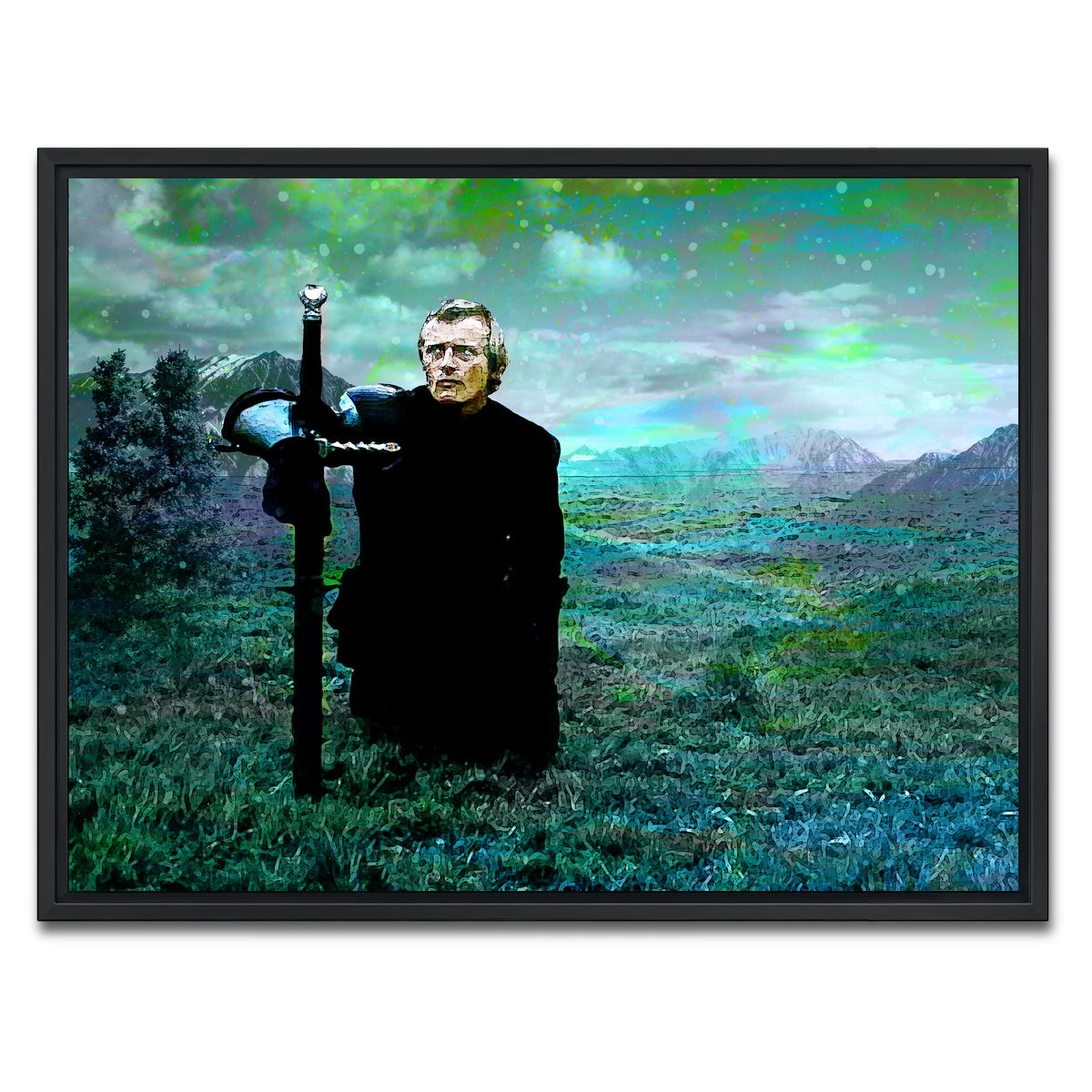 AUTO-MOCKUP WHITE | Ladyhawke | 1 Piece | Black Framed Canvas | group=4x3