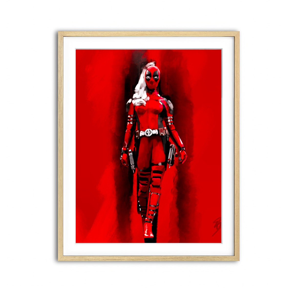 Framed Print 3x4 Natural