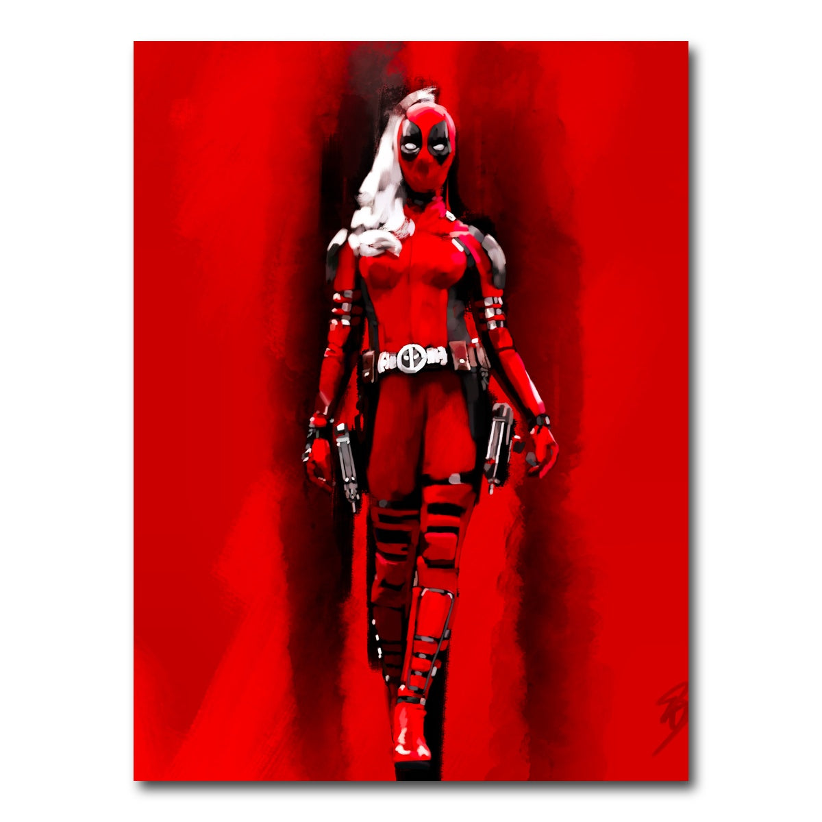 AUTO-MOCKUP WHITE | Ladypool | 1 Piece | Gallery Wrap Canvas | group=3x4