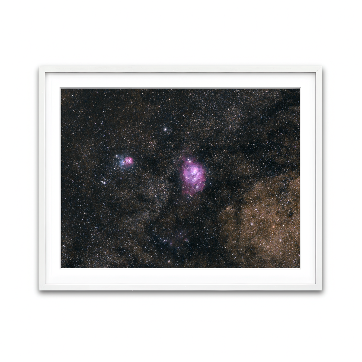 Framed Print 4x3 White