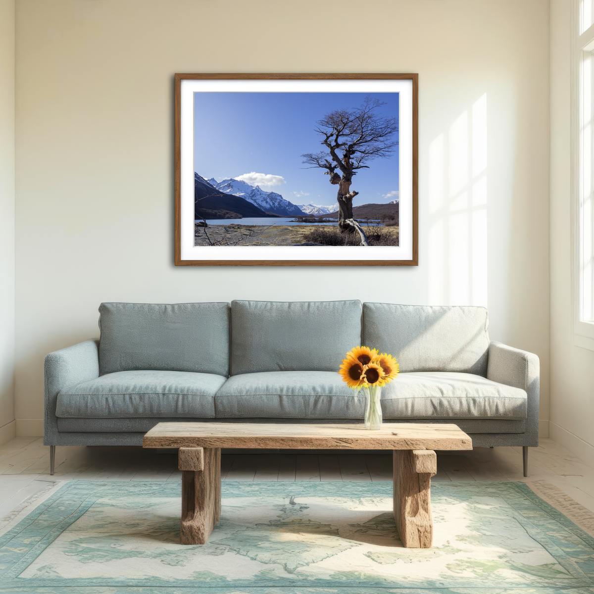 AUTO-MOCKUP ROOM | Laguna Hija - El Chalten Wall Art