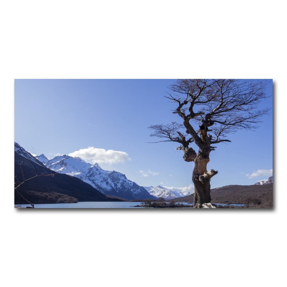 AUTO-MOCKUP WHITE | Laguna Hija - El Chalten | 1 Piece | Gallery Wrap Canvas | group=2x1