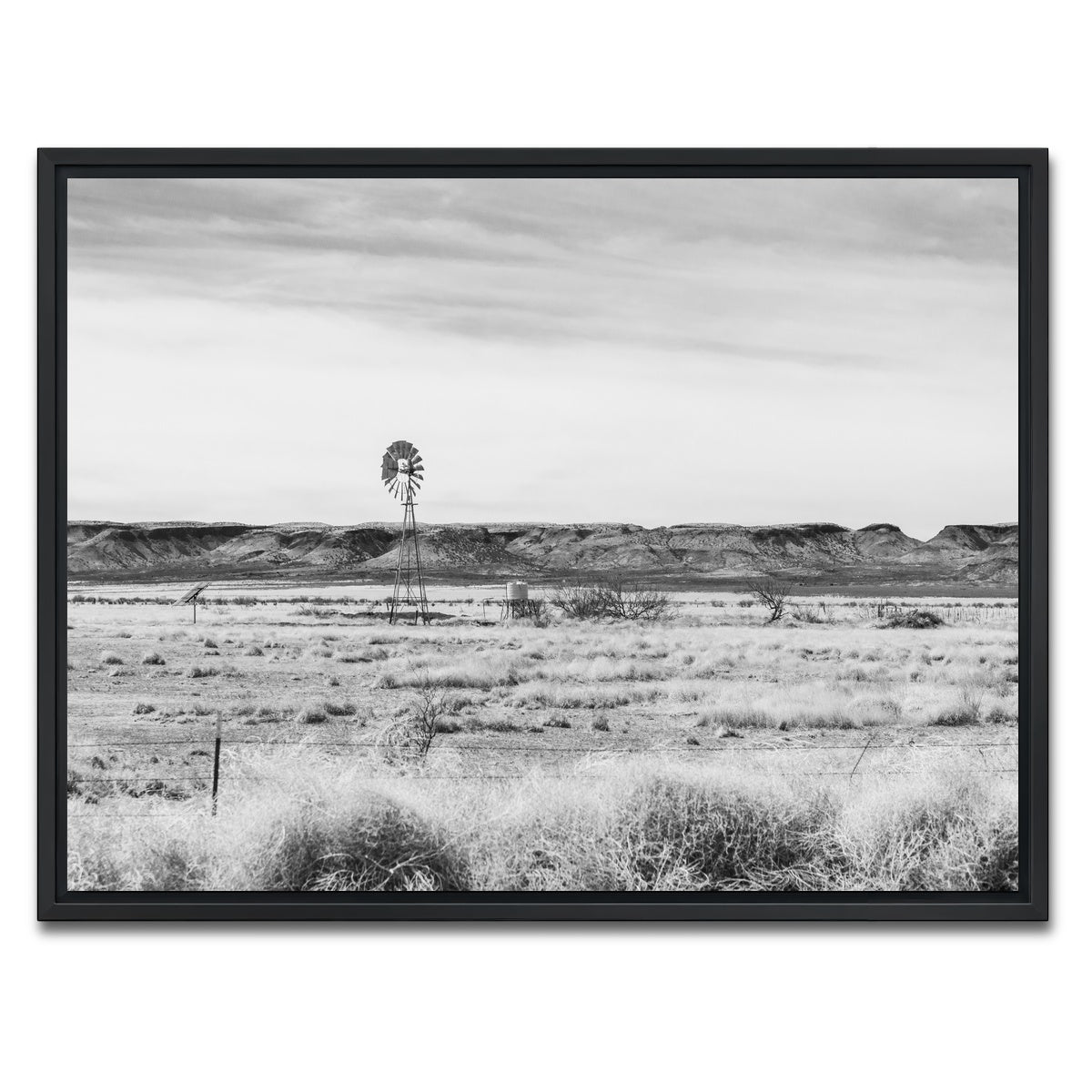 AUTO-MOCKUP WHITE | Lajitas Texas | 1 Piece | Black Framed Canvas | group=4x3